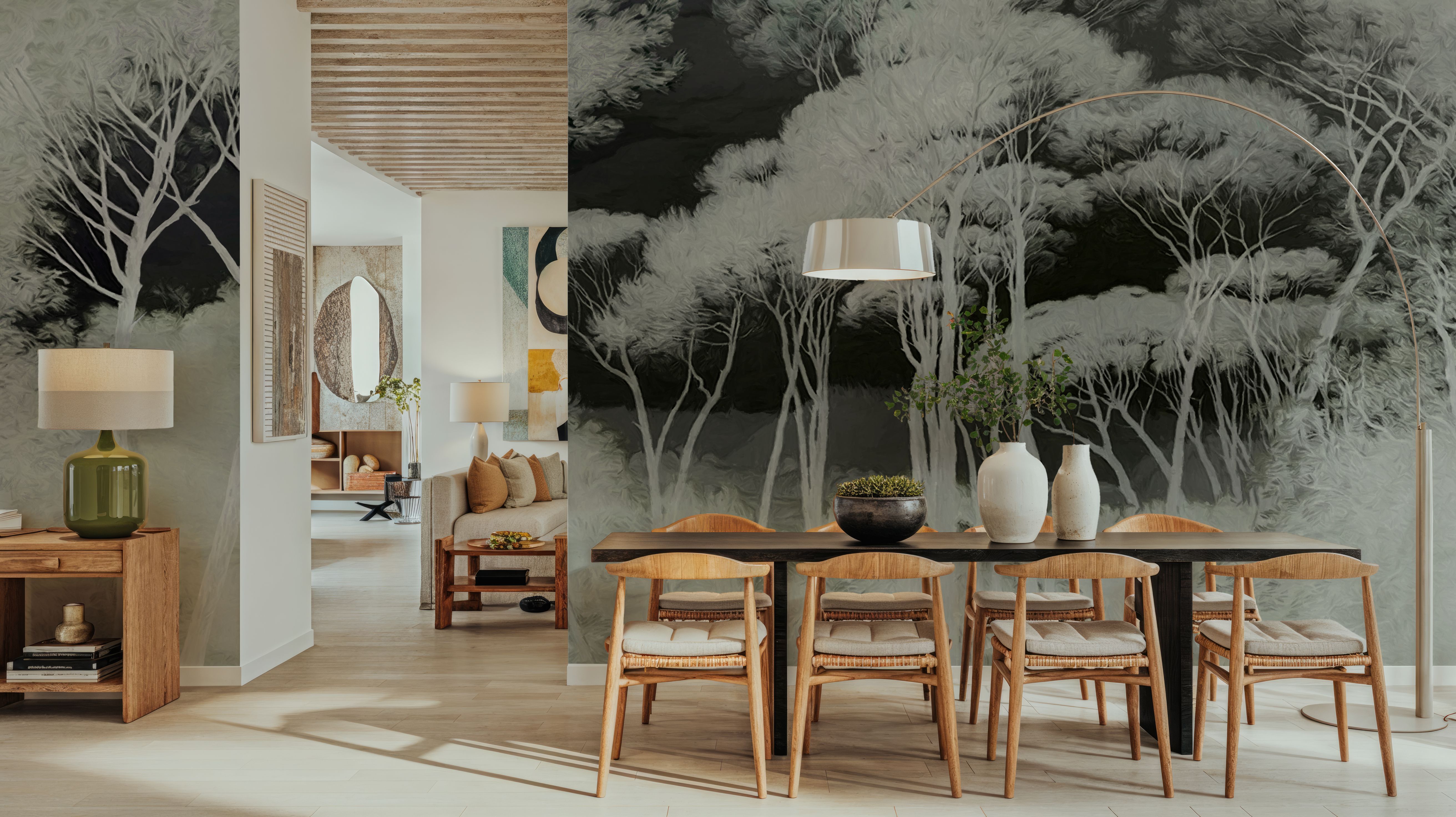 Seeing Through the Forest Green