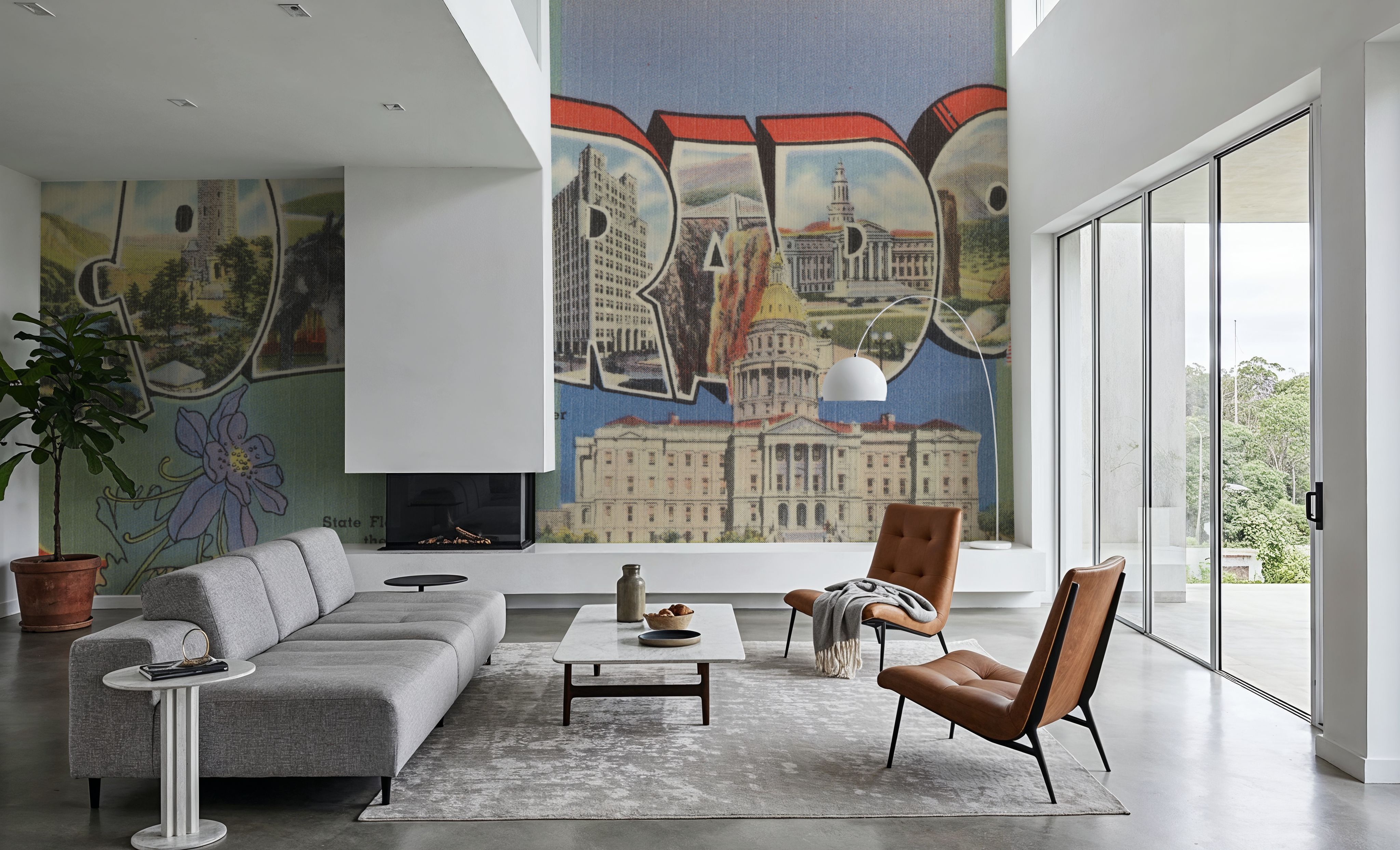 Greetings from Colorado - Screenprint Postcard