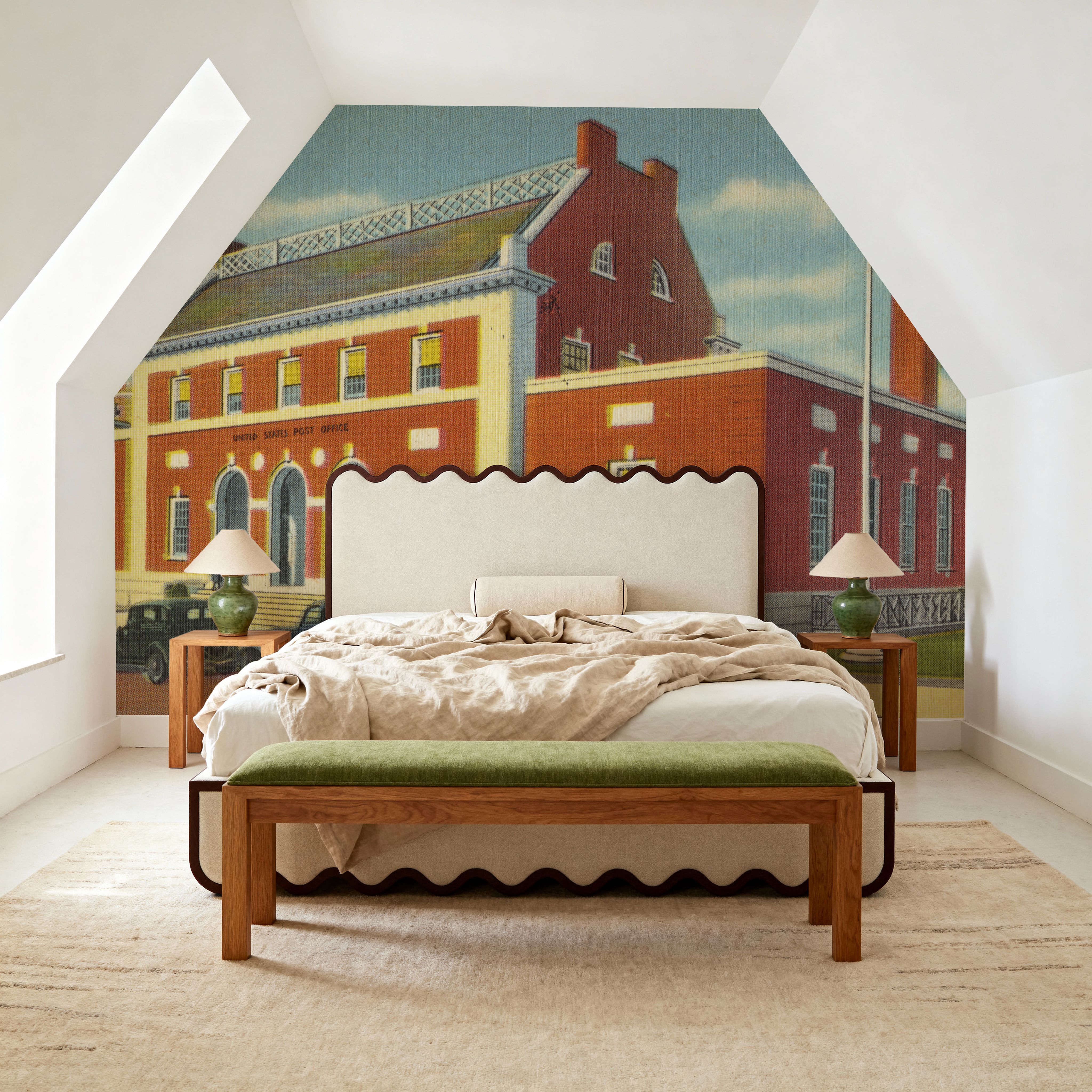 Greetings from the Post Office - Screenprint Postcard