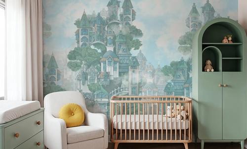 Treehouse Neighborhood Cool Pastel