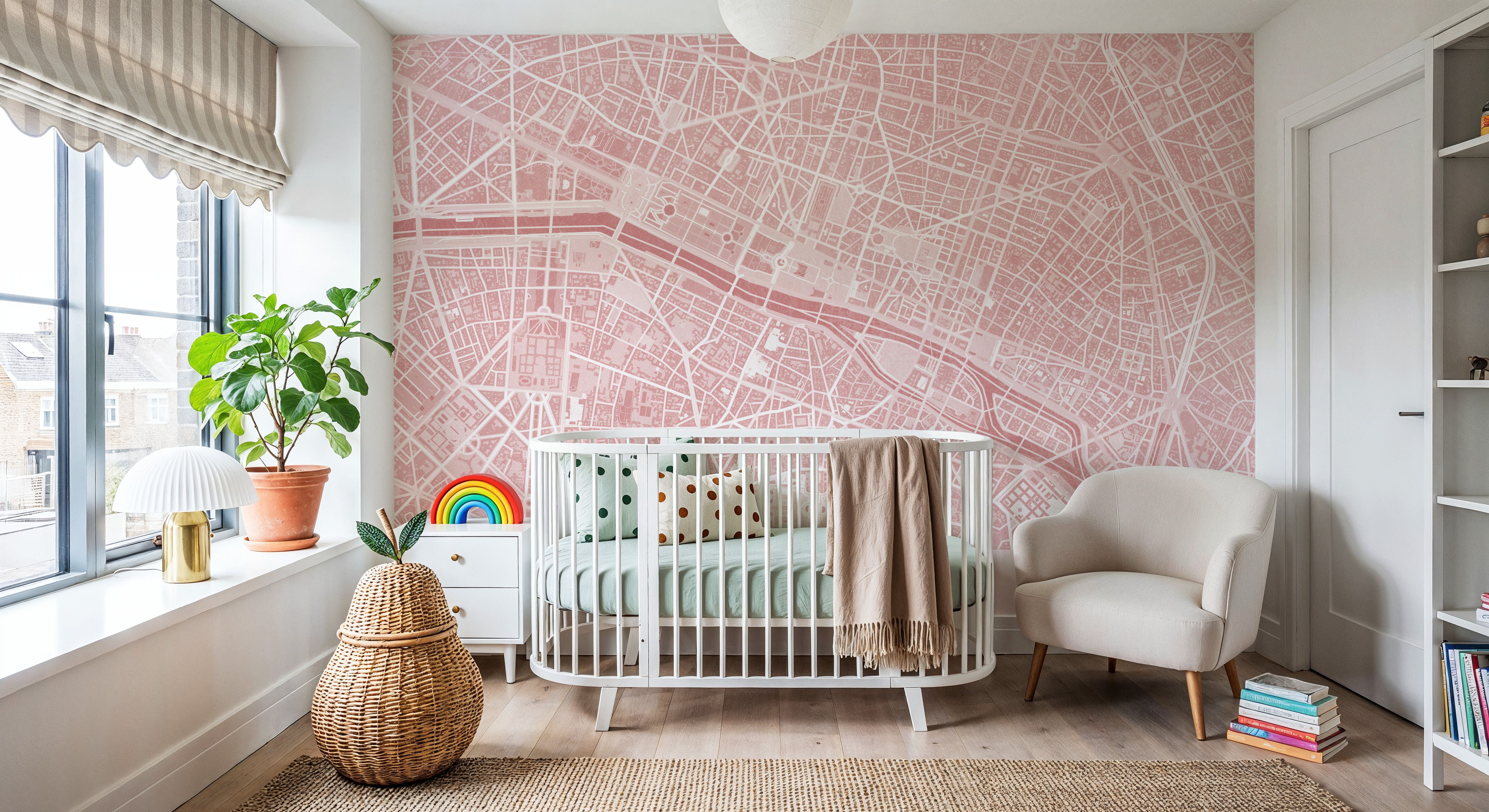 Paris Pink, Tapéta