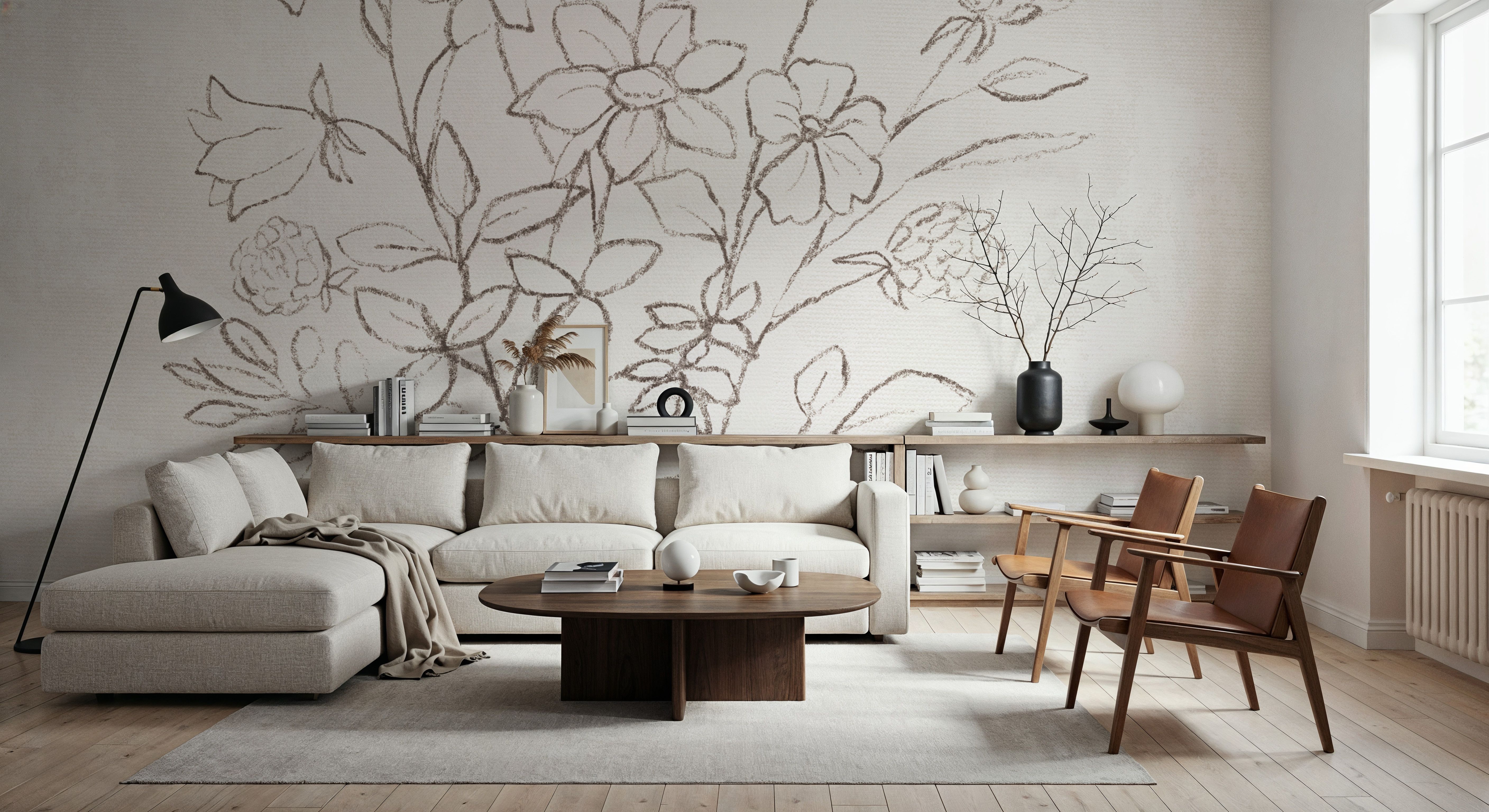 Wild Blooms VIII, Wallpaper