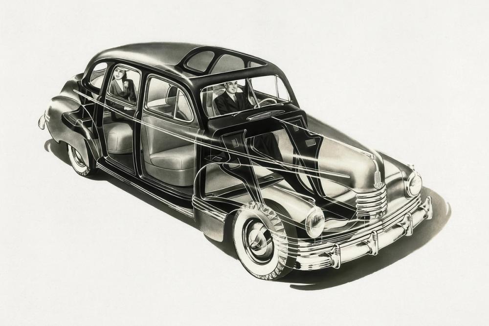 Nash Ambassador Car X Ray