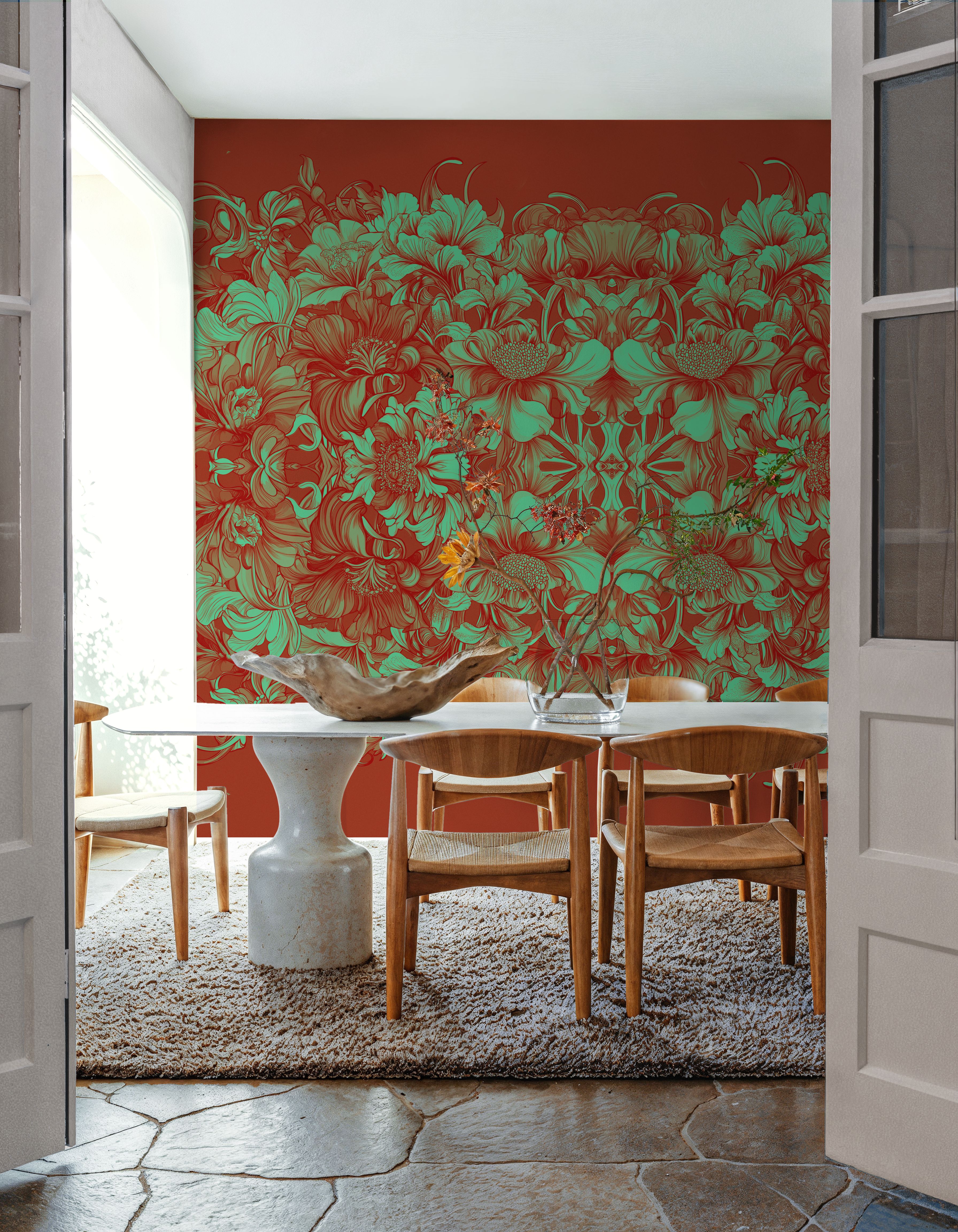 Scandi Flower Ceiling VI