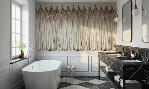 Medici Drapes, Cream