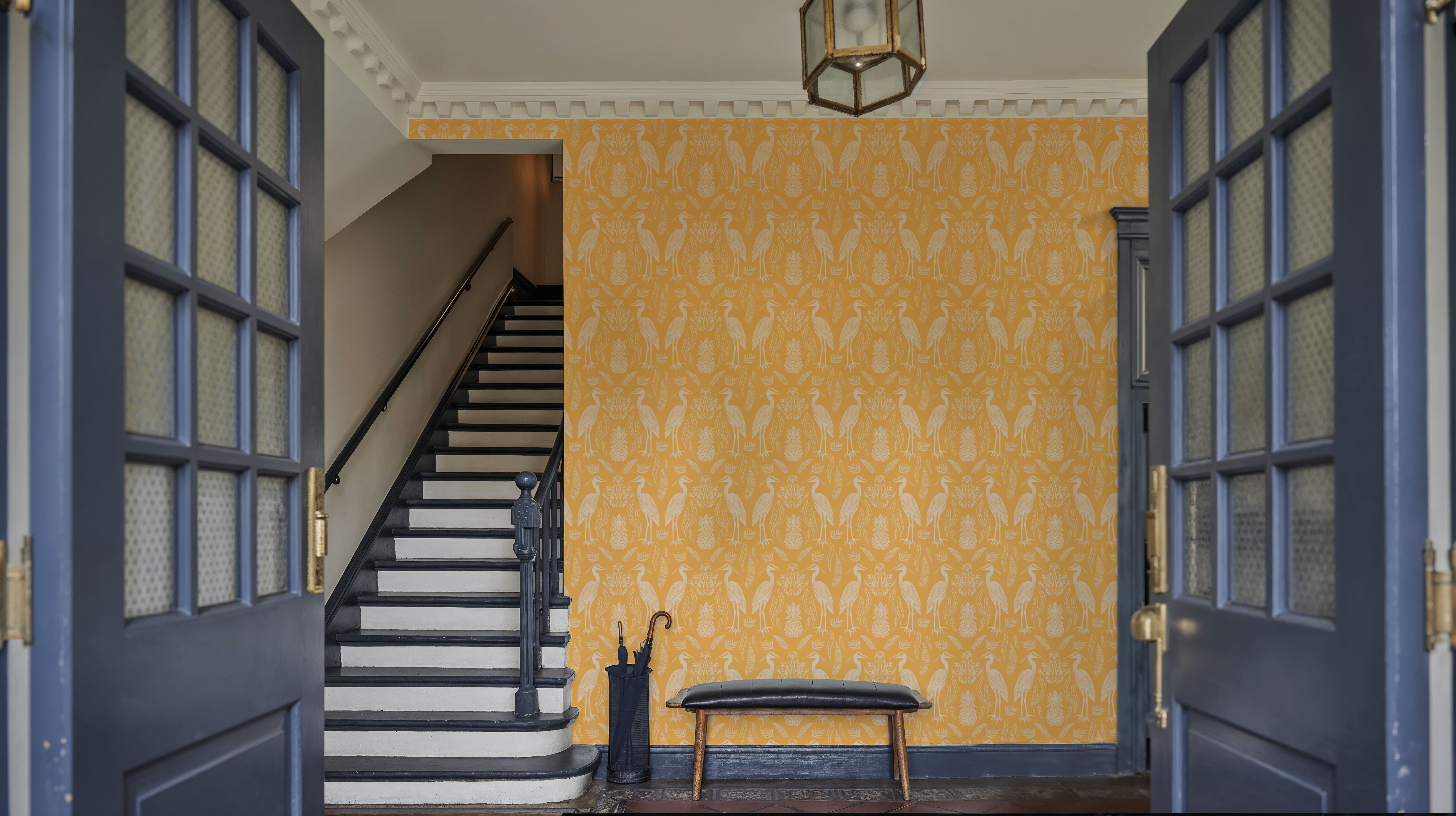 Heron & Ferns, Yellow