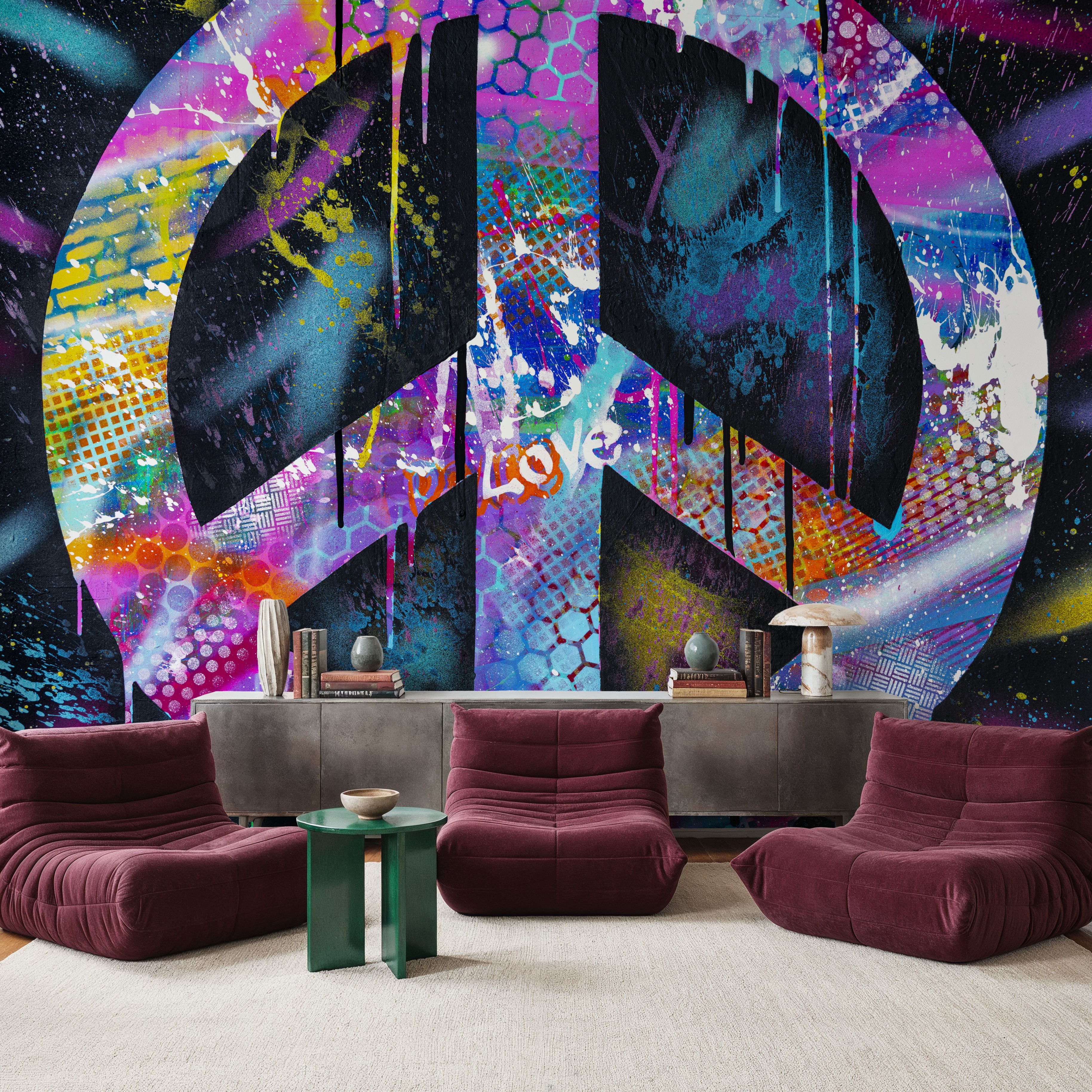Graffiti Peace Sign