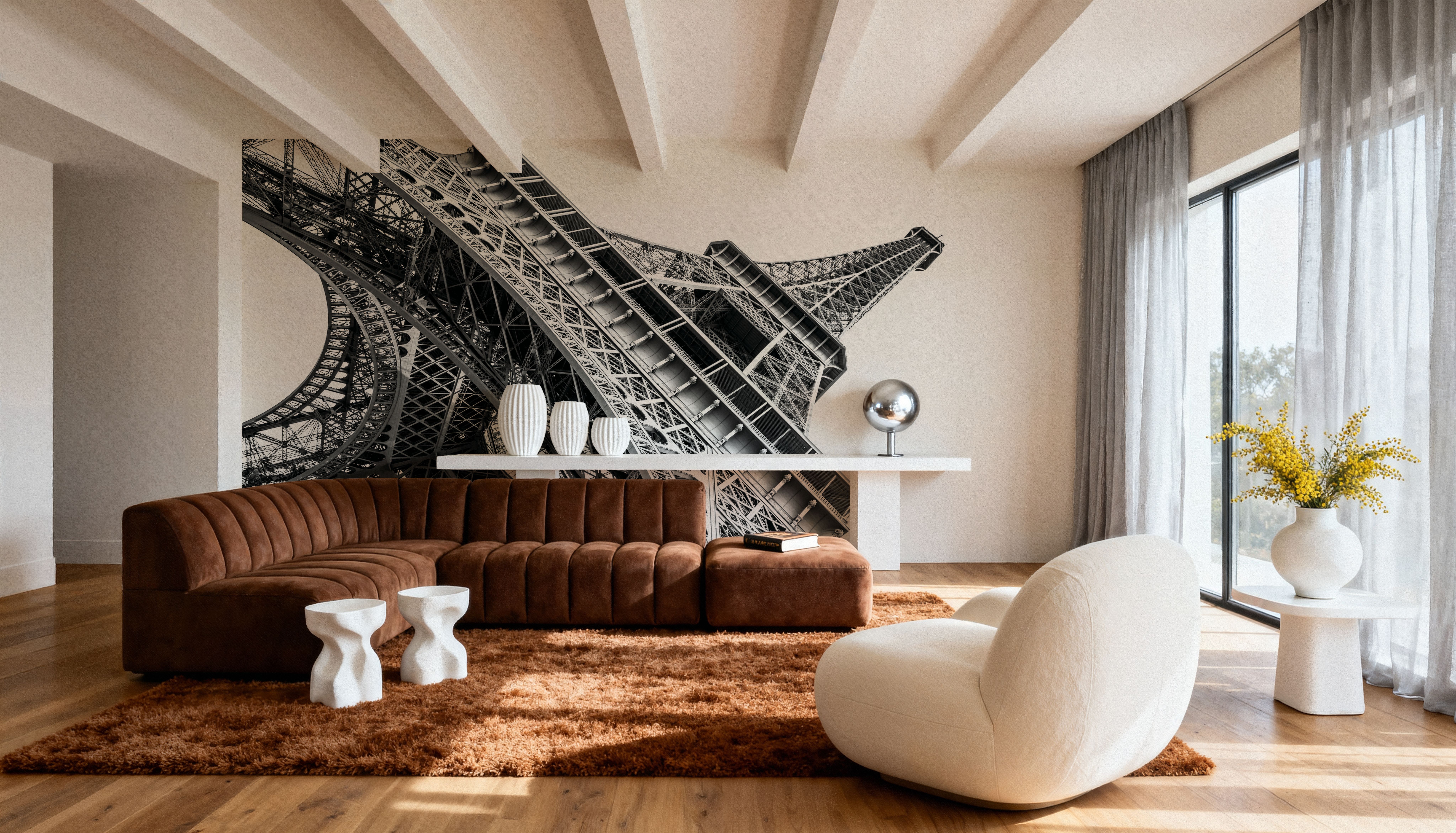 The Magnificent Eiffel Tower, Papier peint