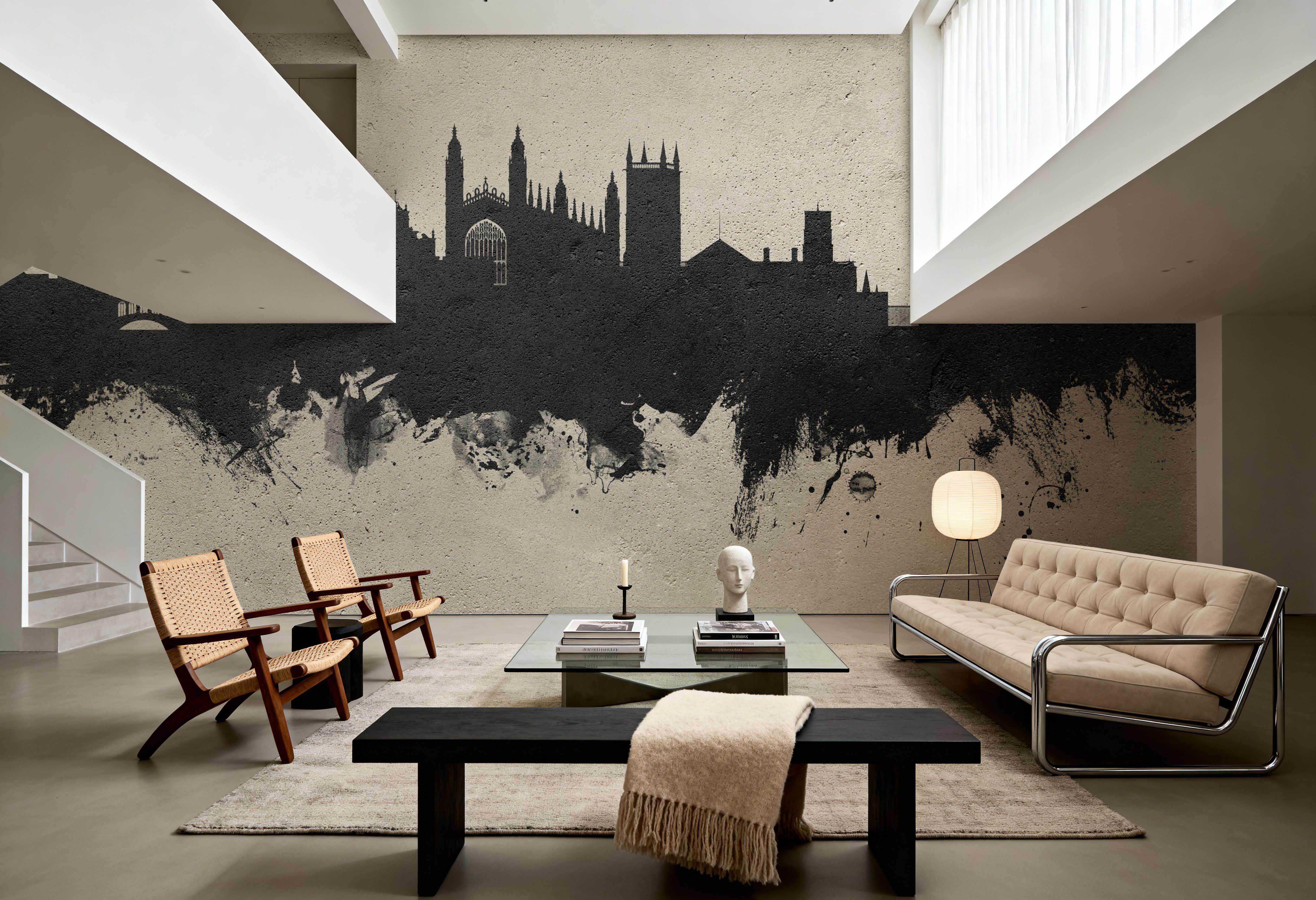 Cambridge England Skyline Concrete