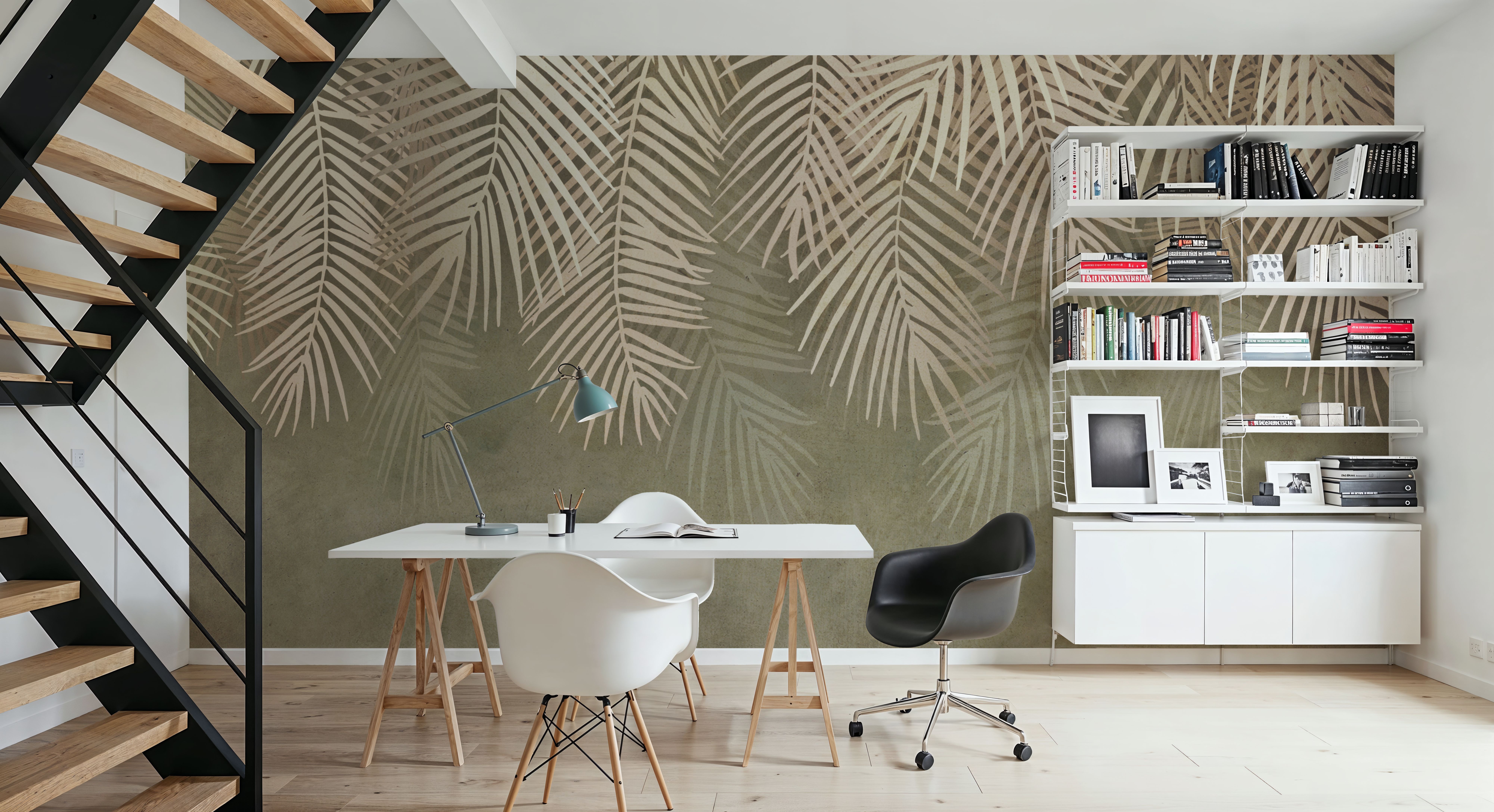 Palms Up Ahead, Wallpaper