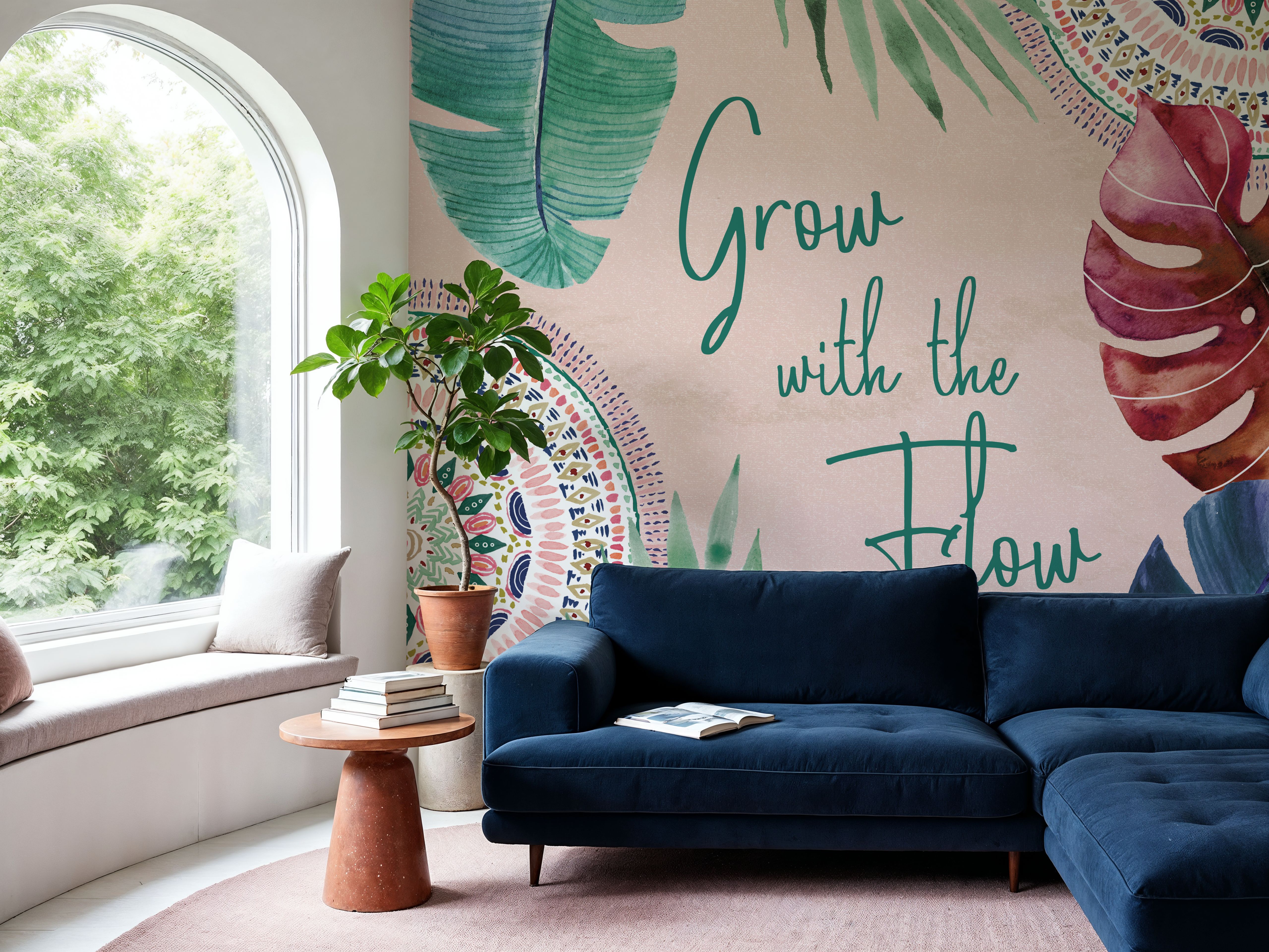 Grow With The Flow, Wallpaper