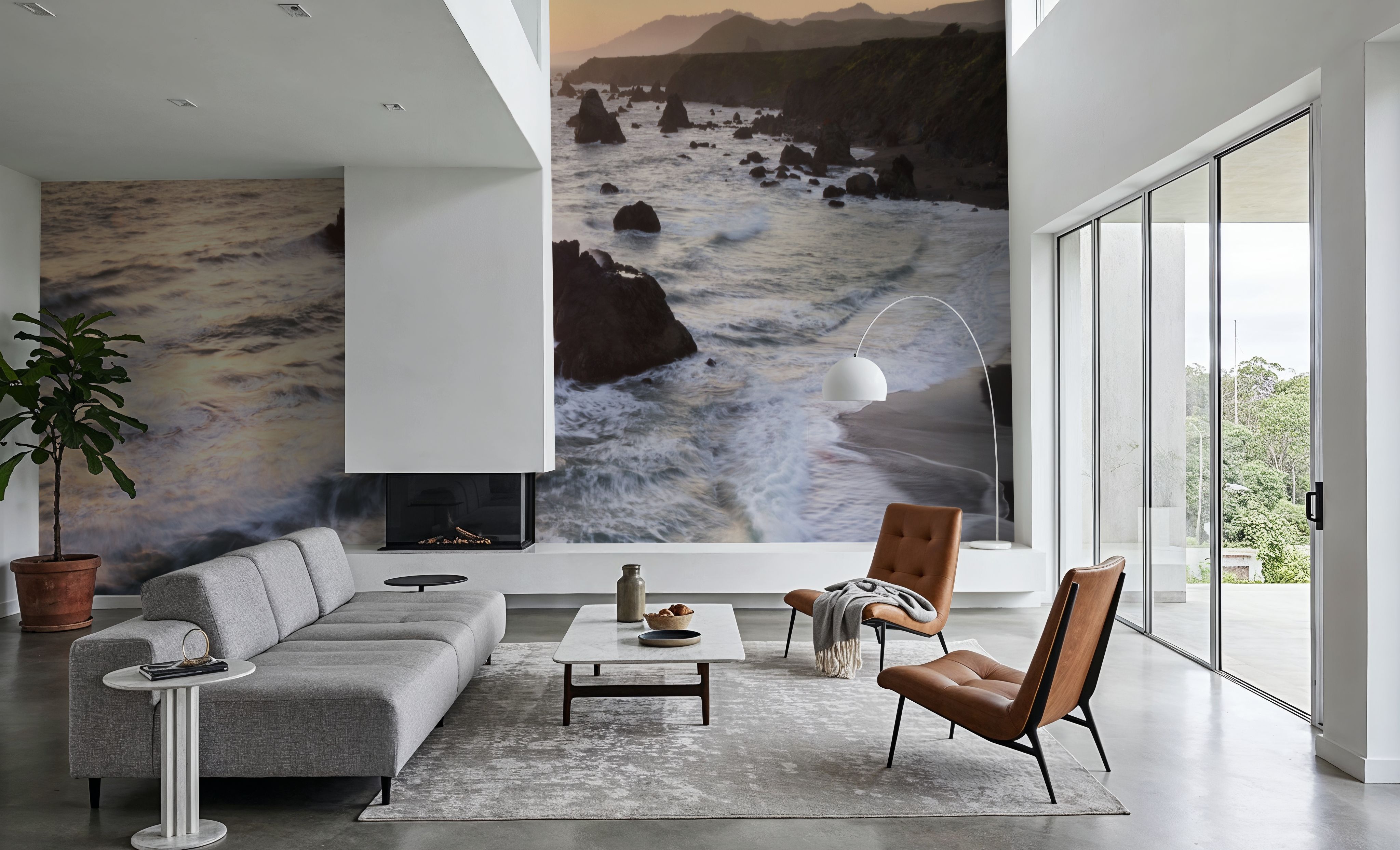 Sonoma Coast Sunset Square