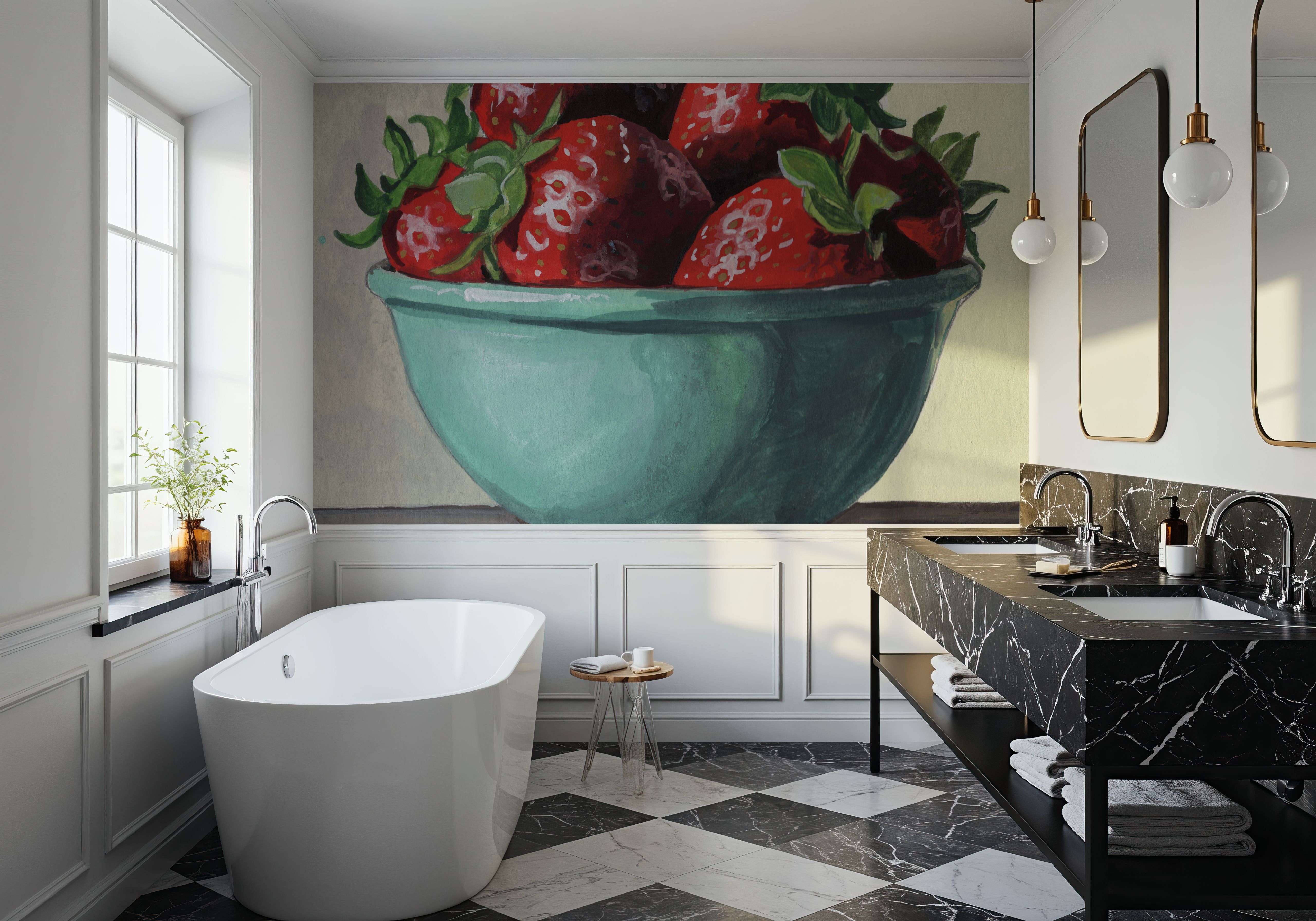 Country Kitchen Strawberries