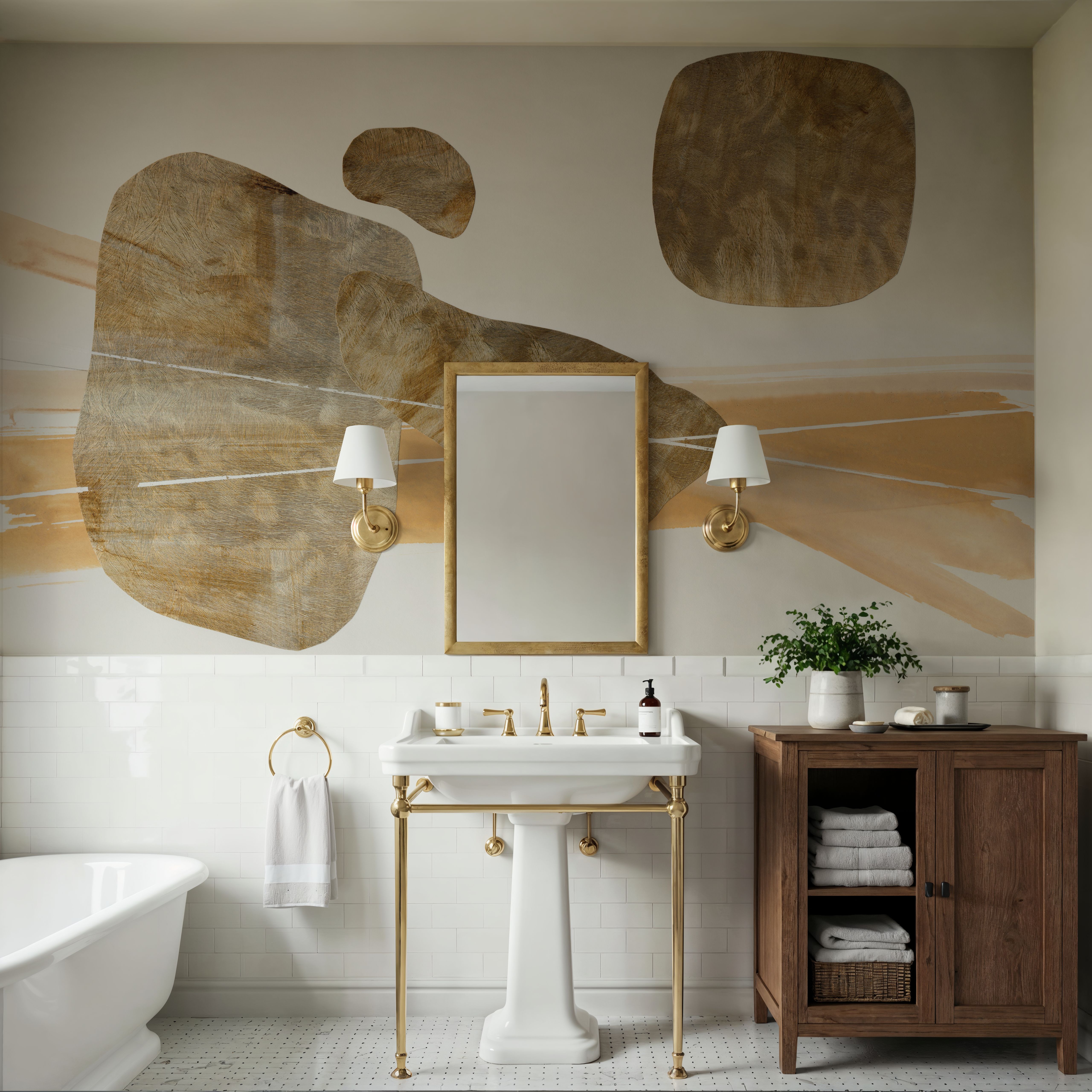 Metallic Texture Tall II