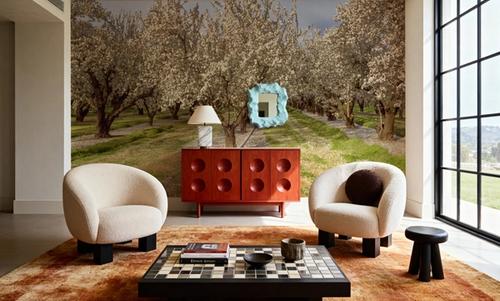 Blooming Almond Grove