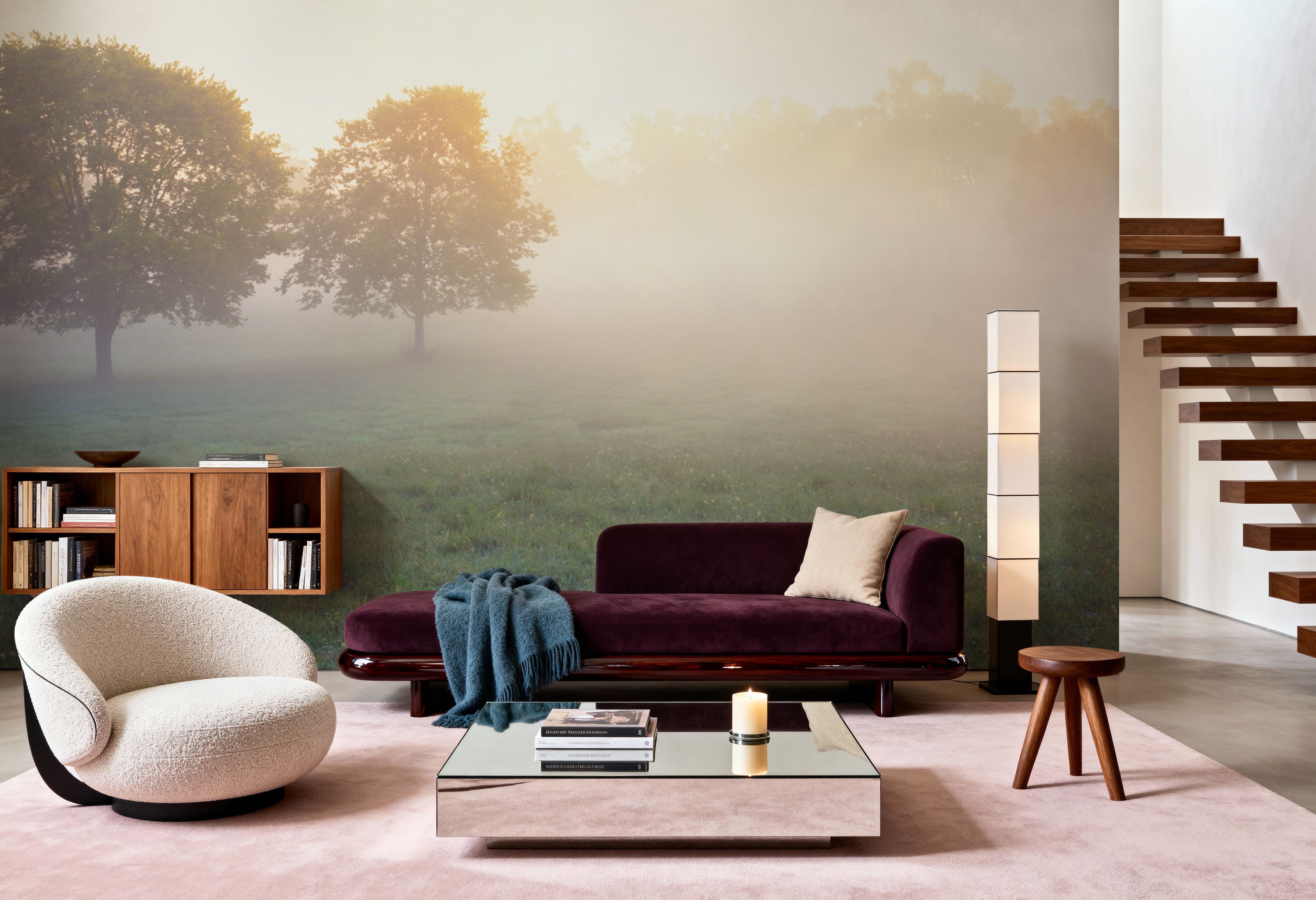 Kentucky Horse Farm Mornings