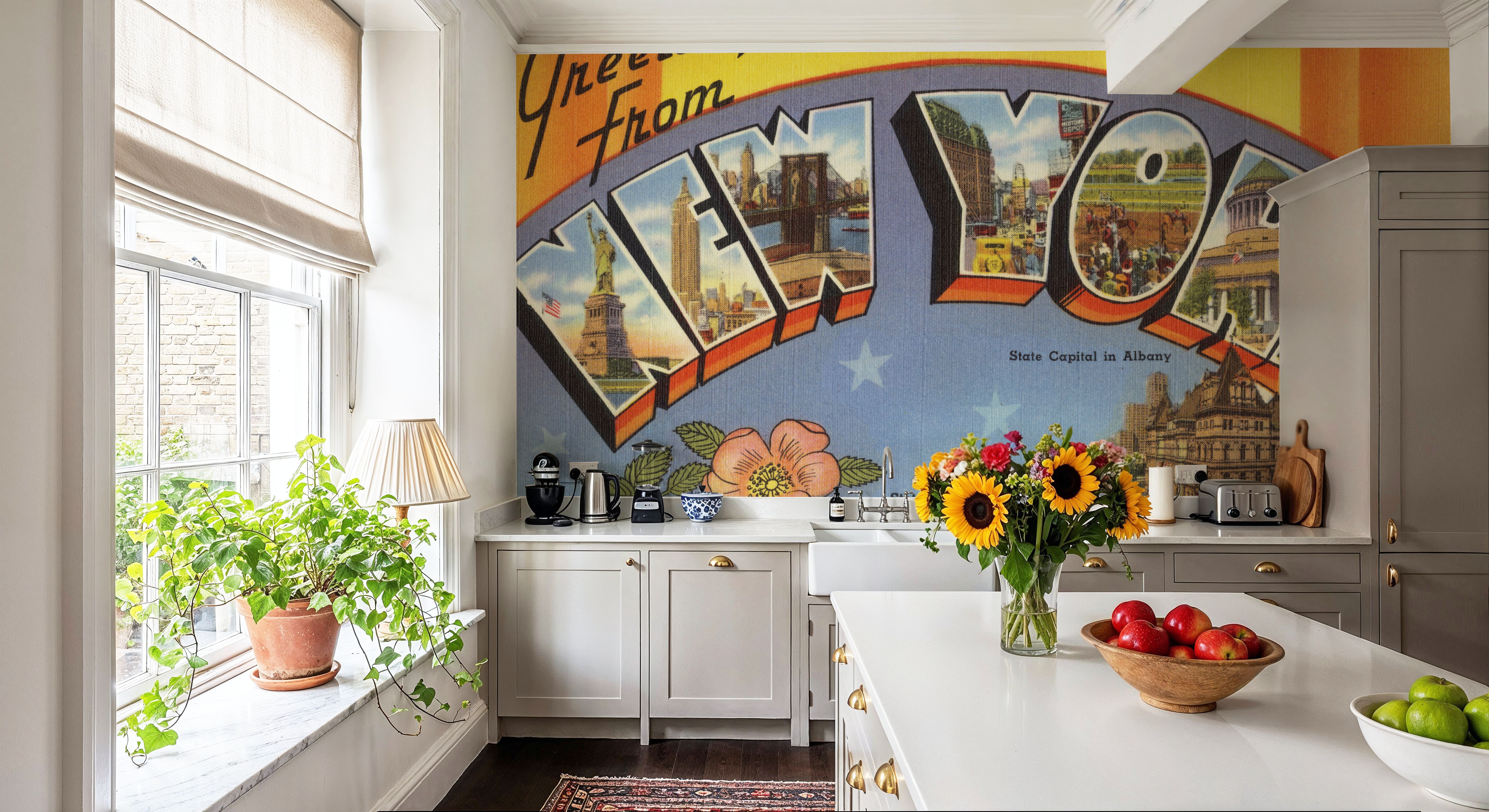 Greetings from New York - Screenprint Postcard