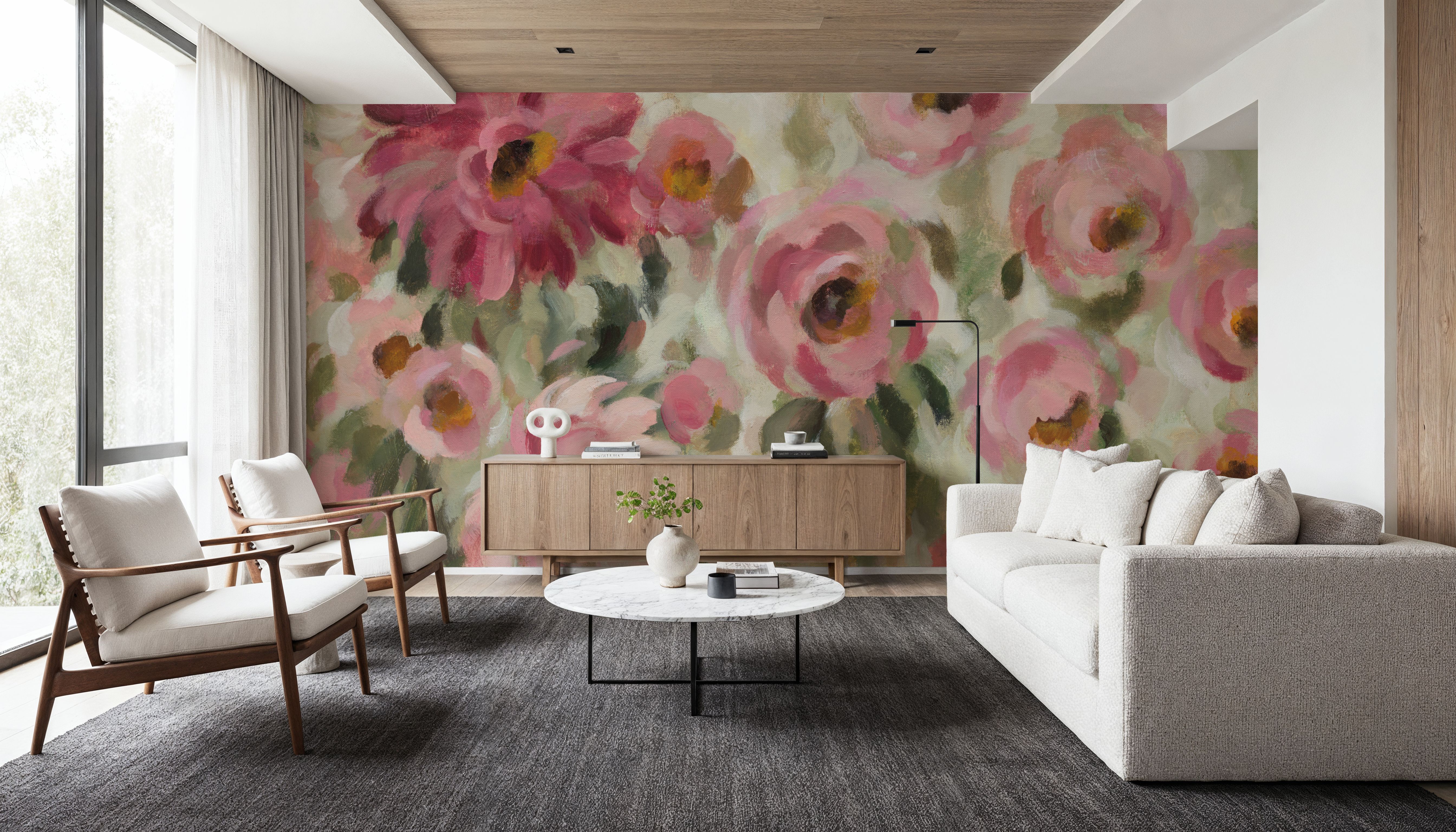 Pink and Sage Garden