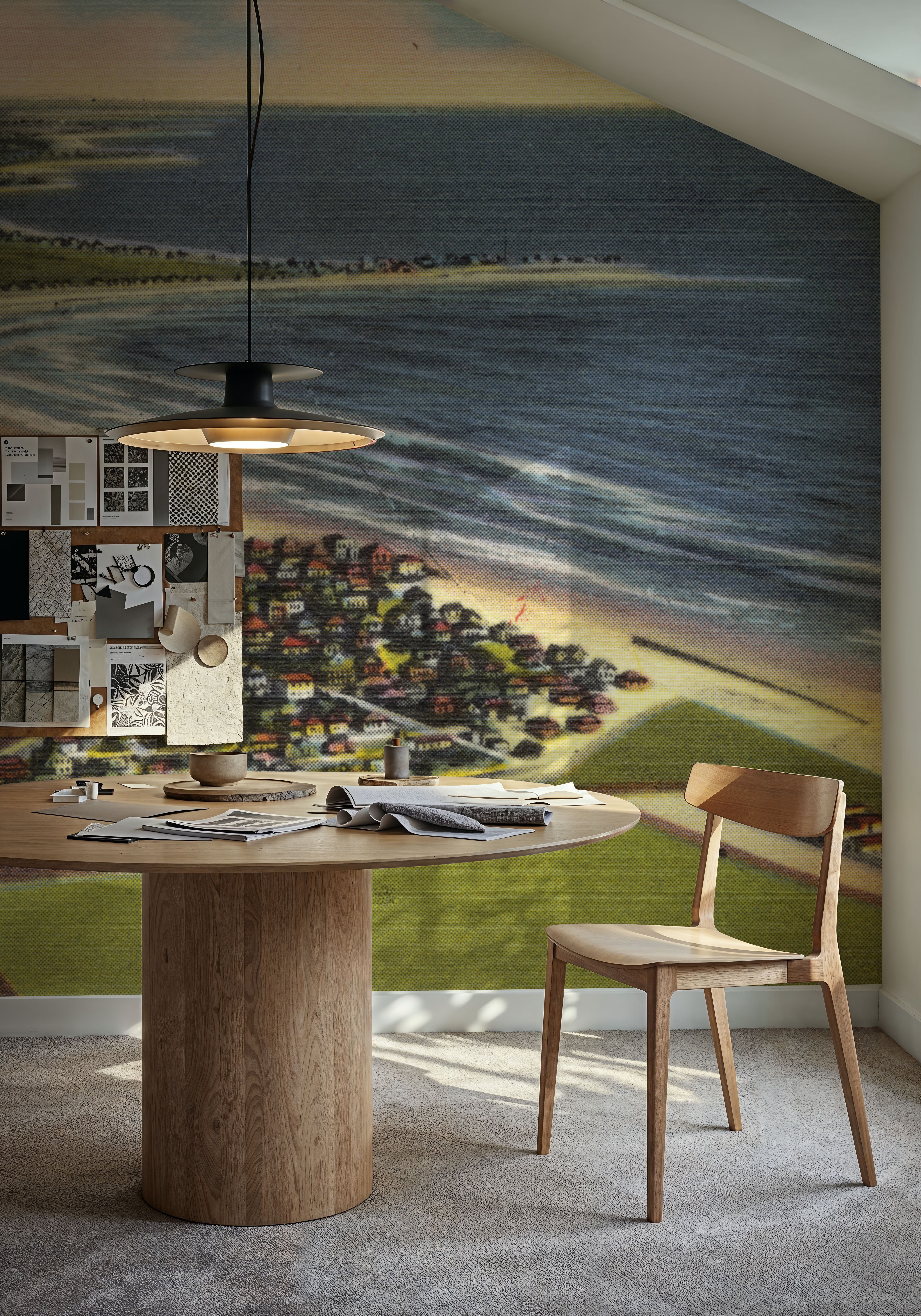 Greetings from the Beach - Screenprint Postcard