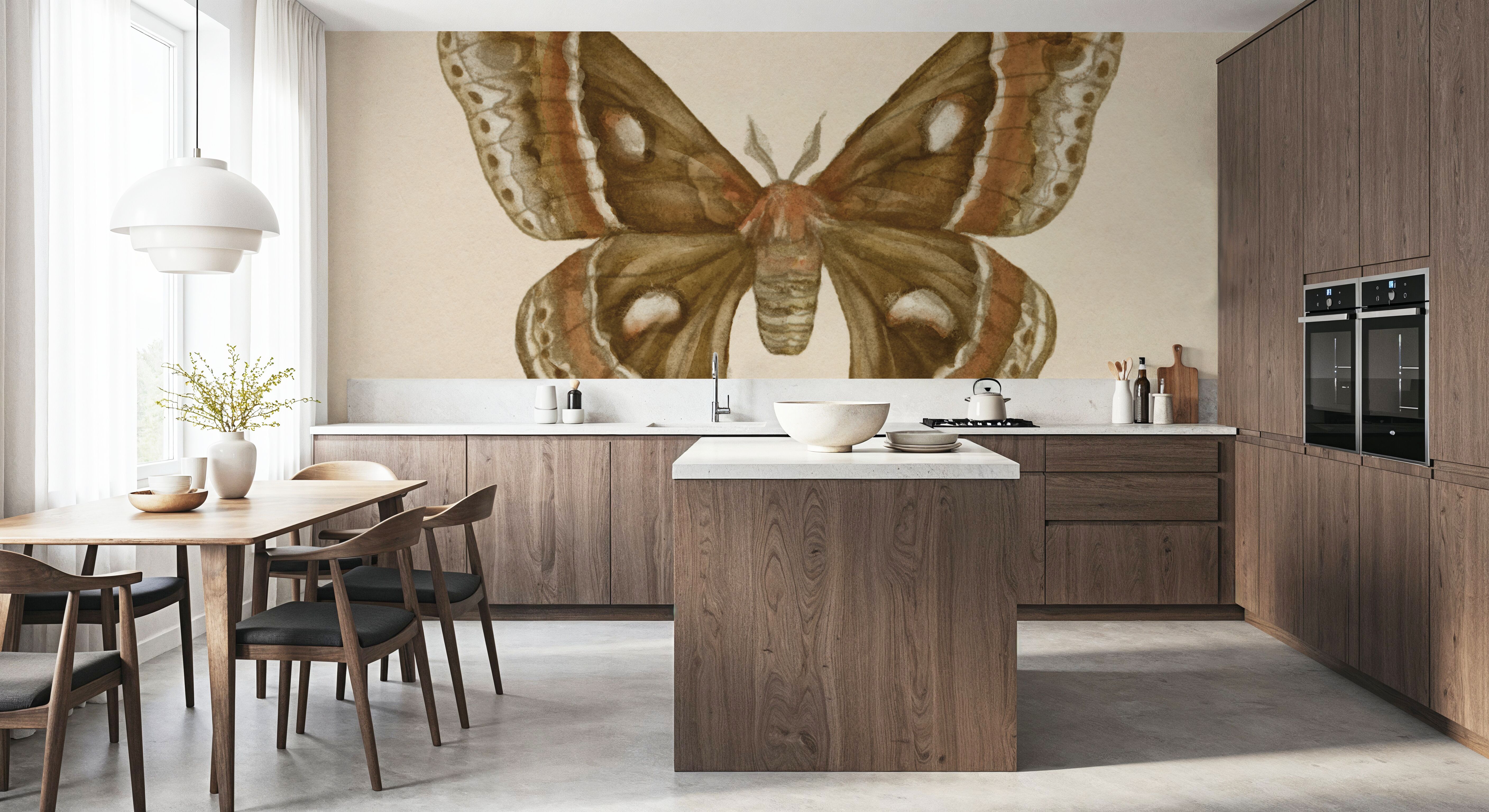 Spooky Halloween Moth I, Tapeten