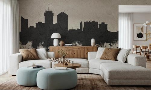 Wichita Kansas Skyline Concrete