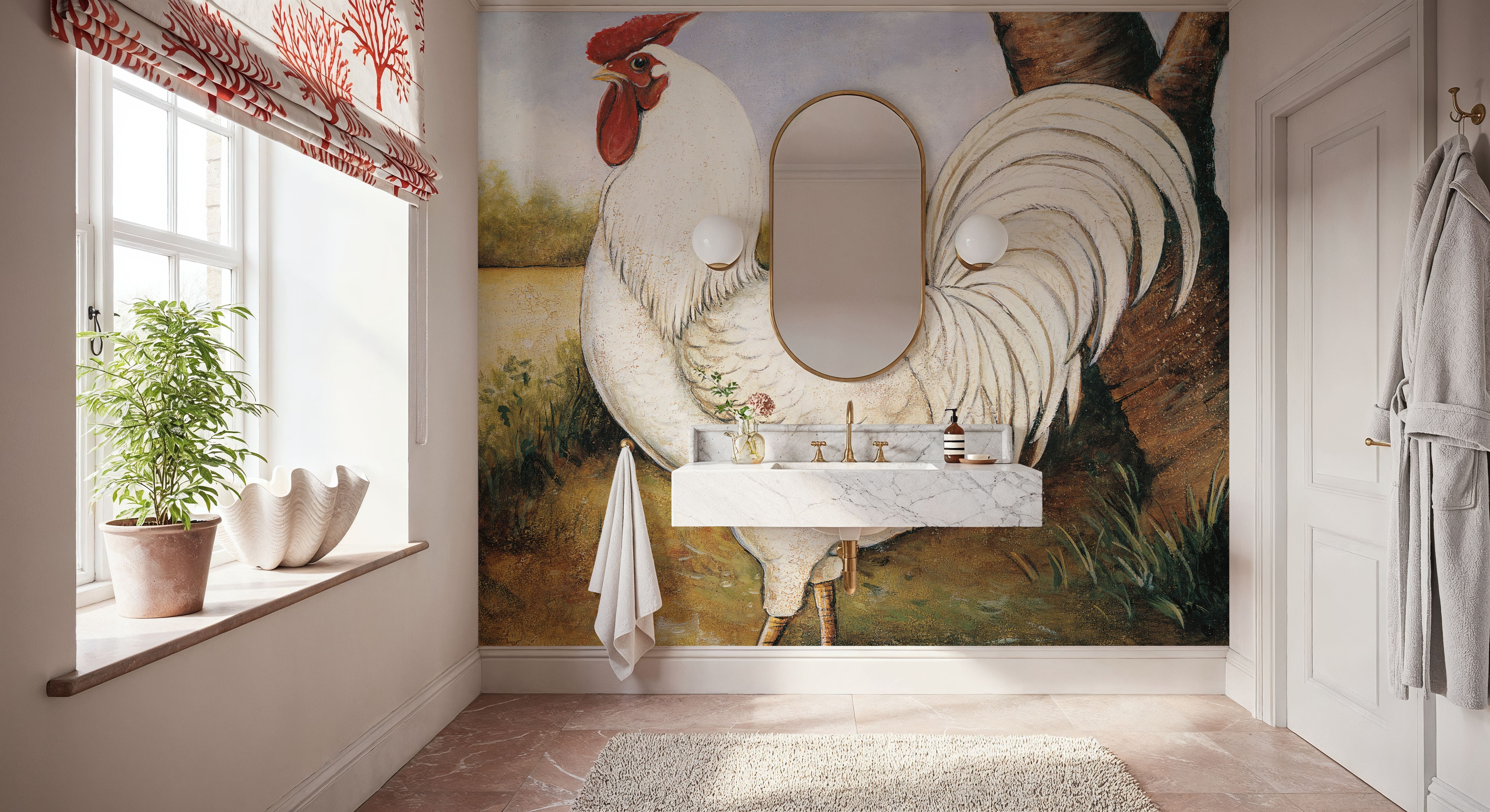 Farm Feeling IV, Papier peint