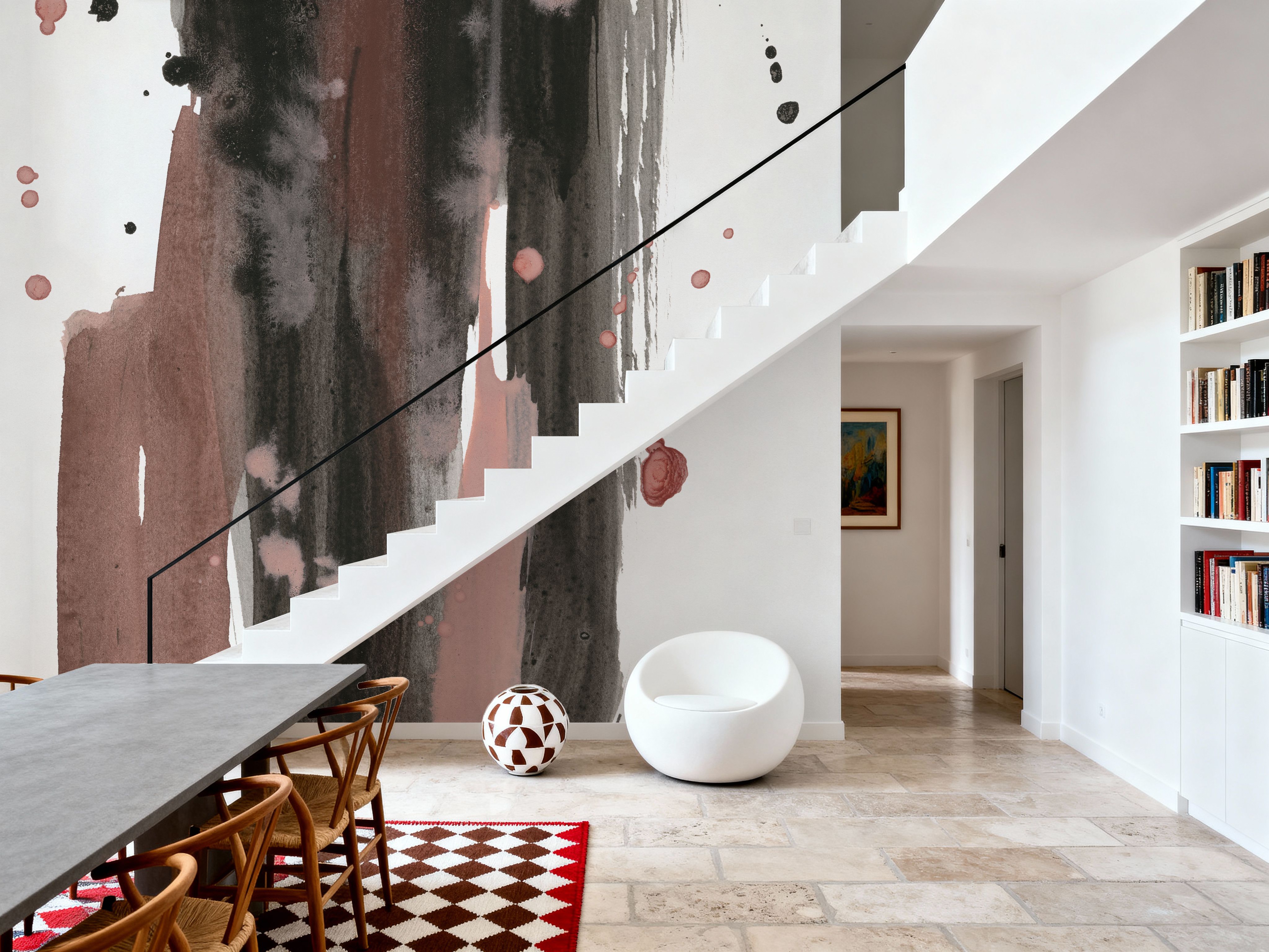 Black and Rust I