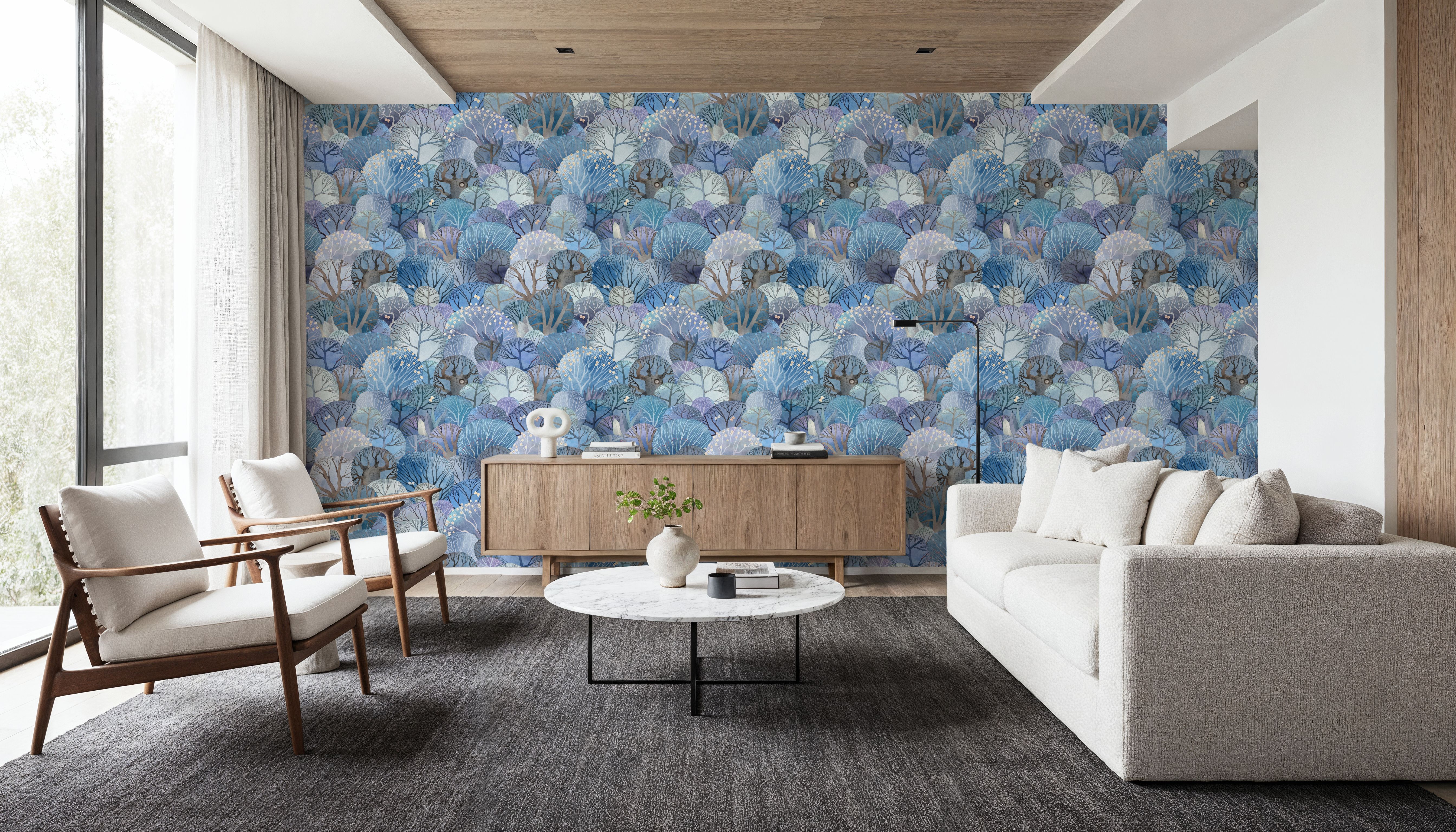 Fantasy Treetops, Blue