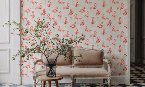Flamingo Goals Gray