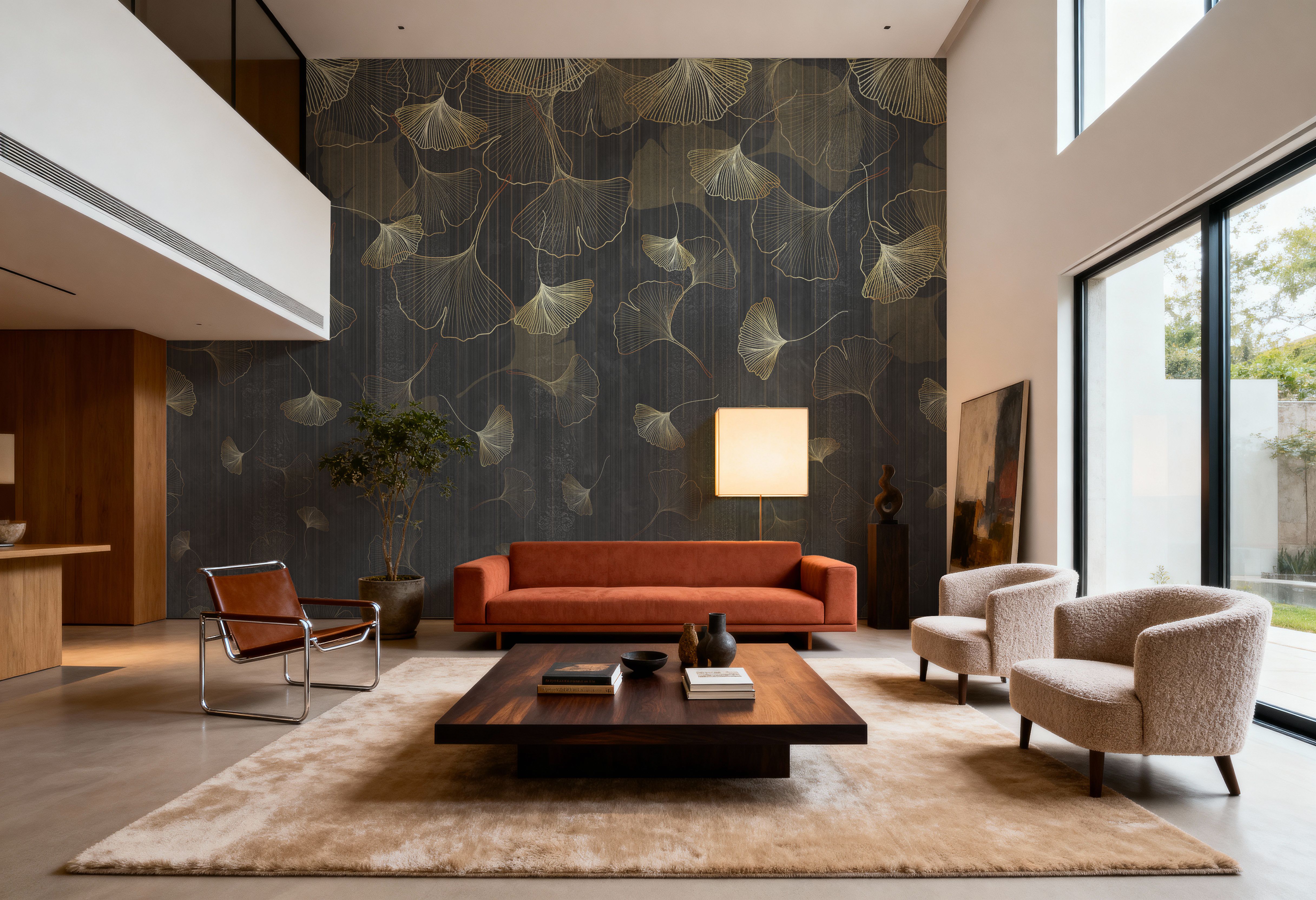 Dropping Ginko, Wallpaper