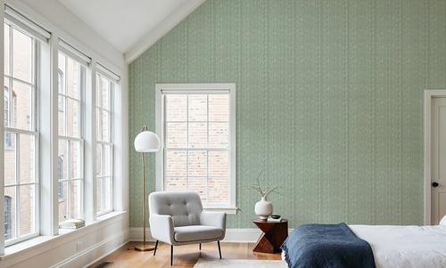 Faux Cloth Texture, Ocean Green
