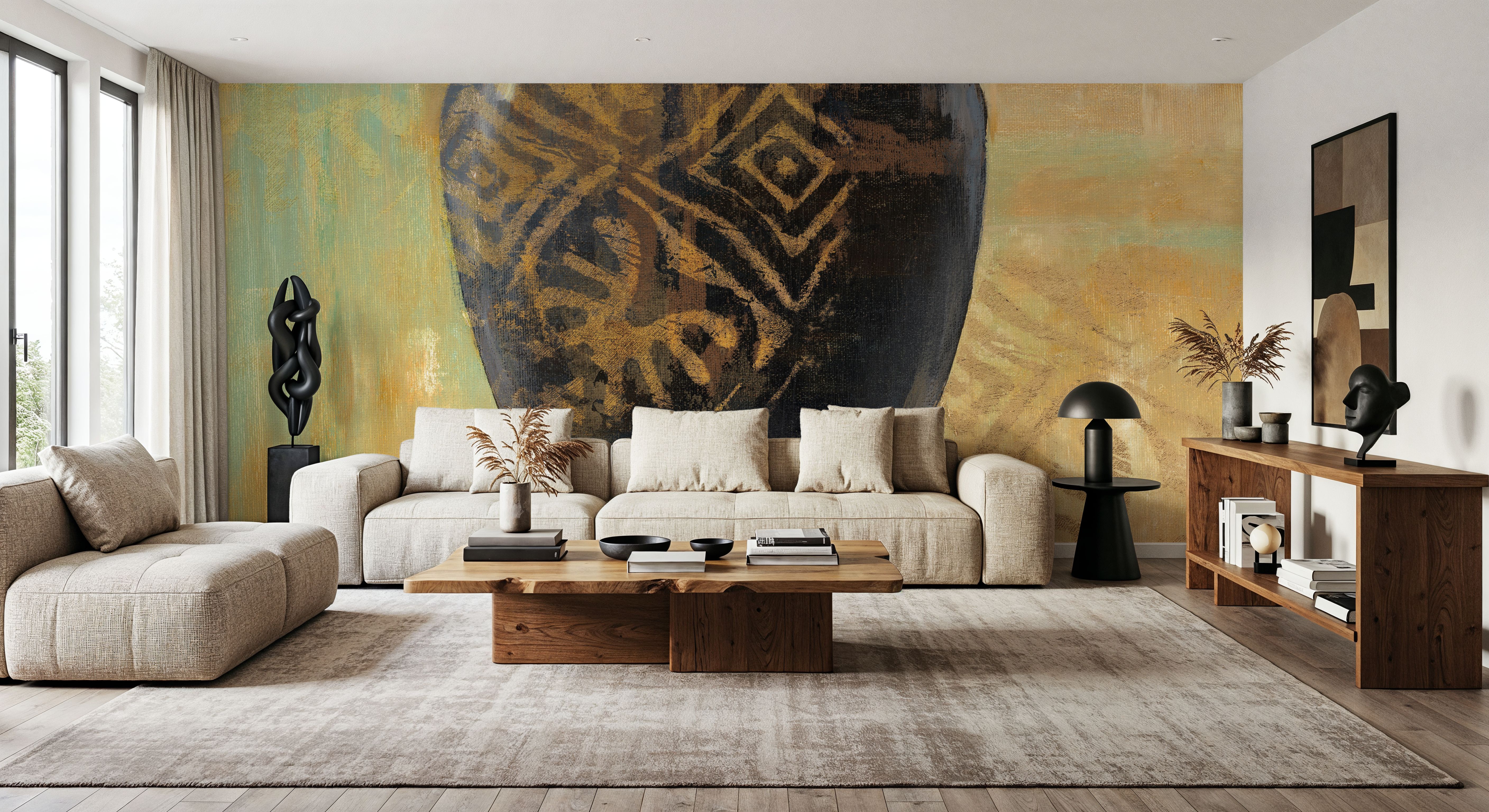 Glazed Pot III Decorative Accents, Papier peint