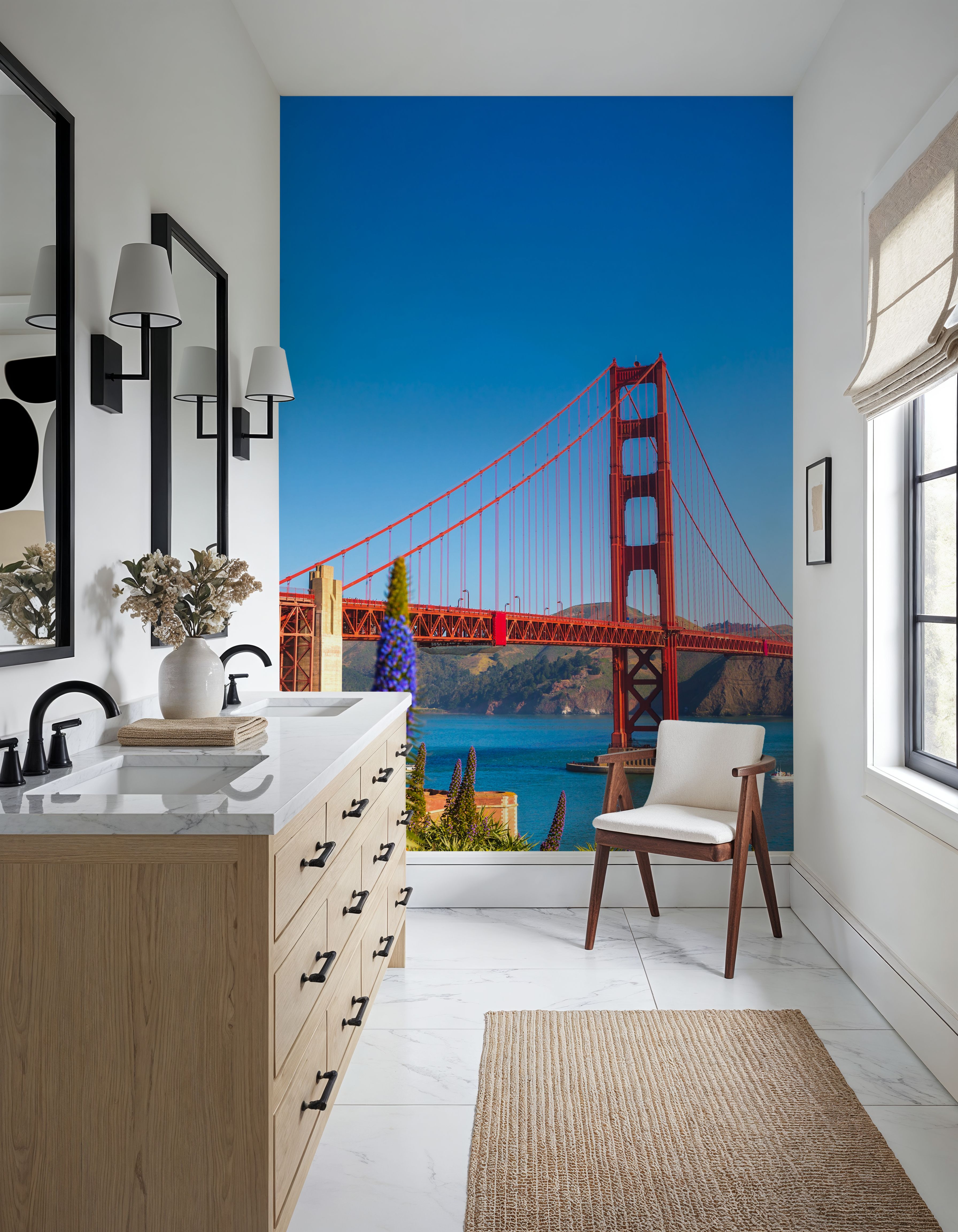 Floral Golden gate
