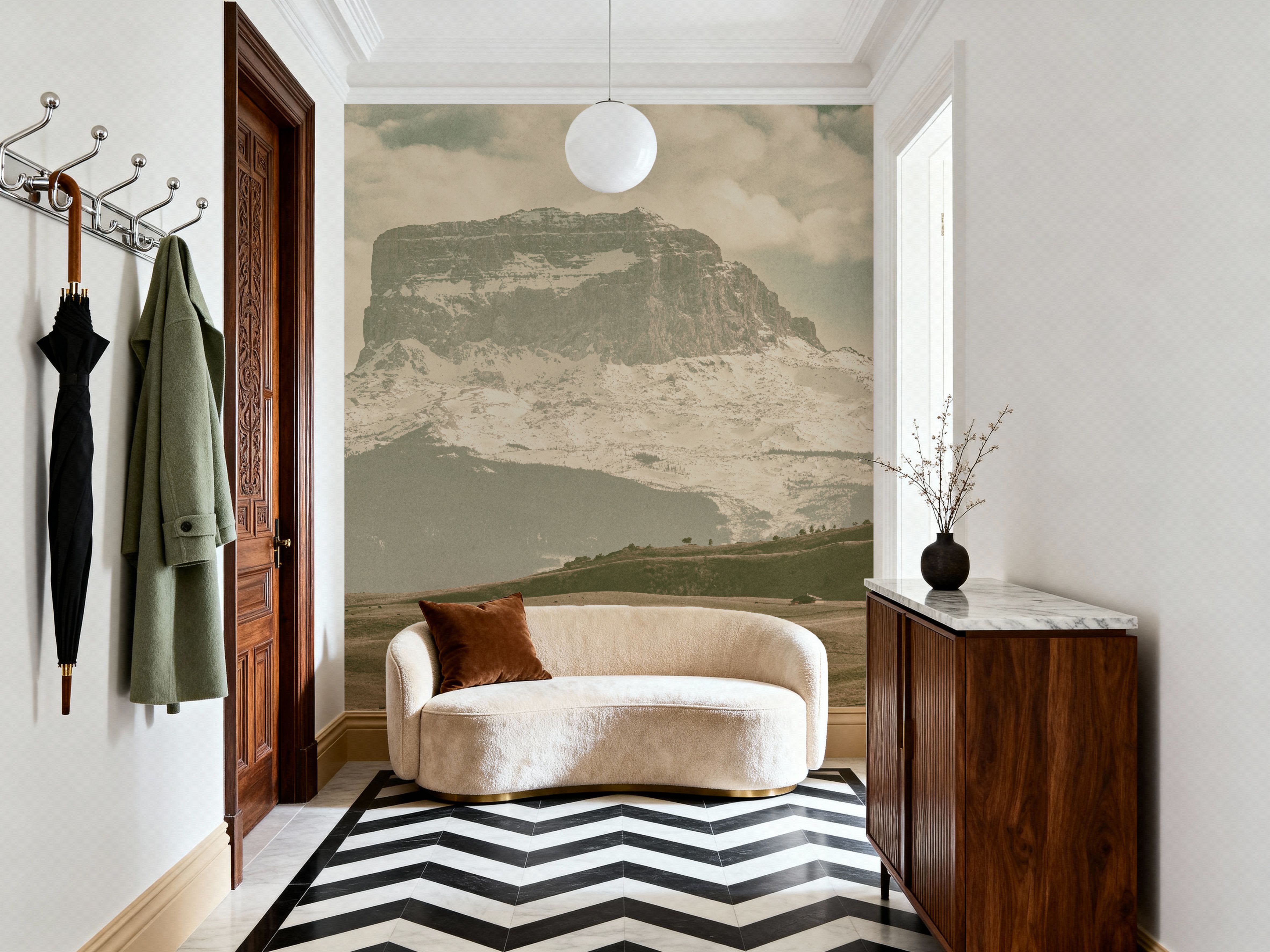 Great Beyond, Papel pintado