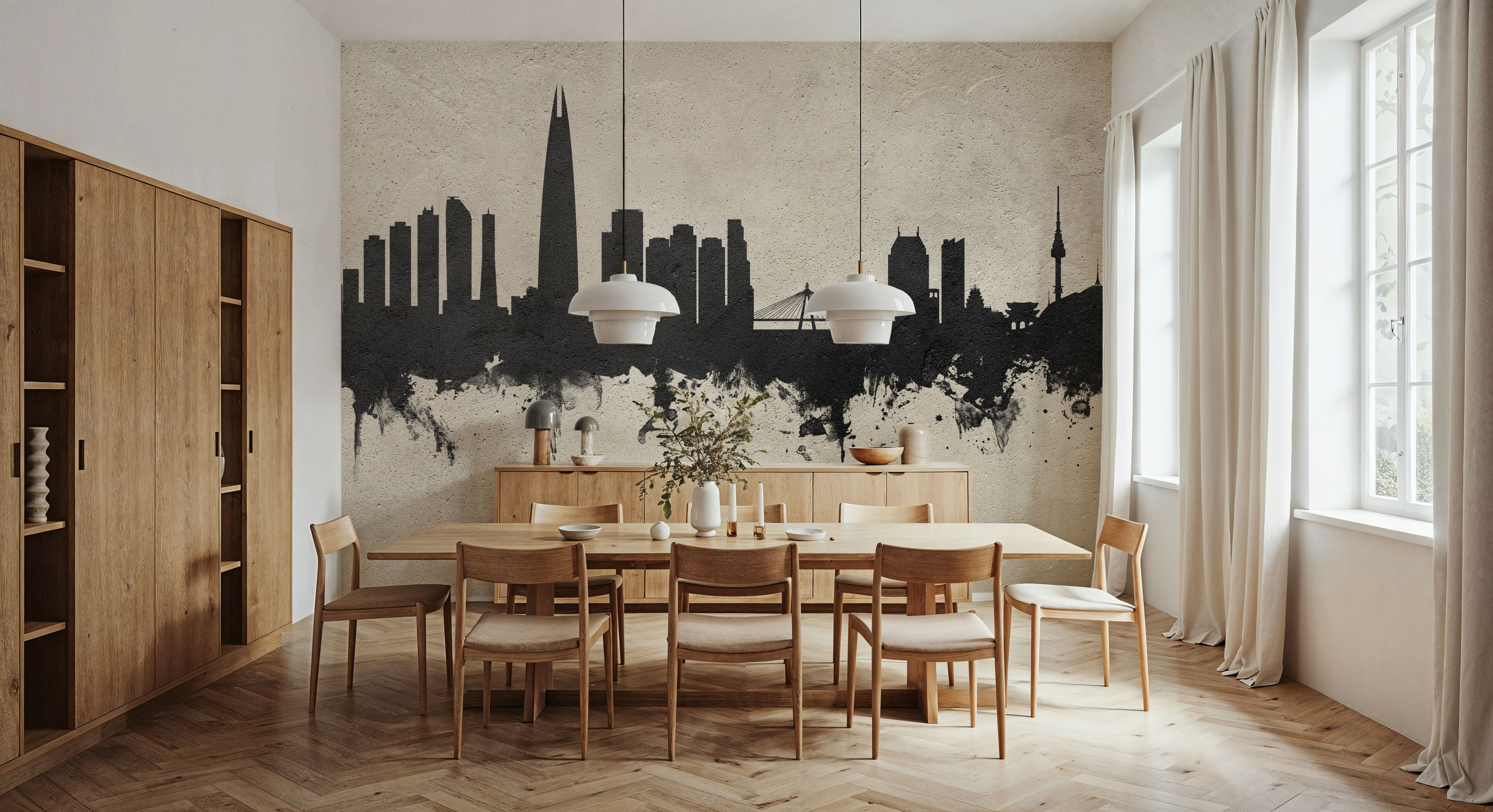 Seoul Skyline Concrete