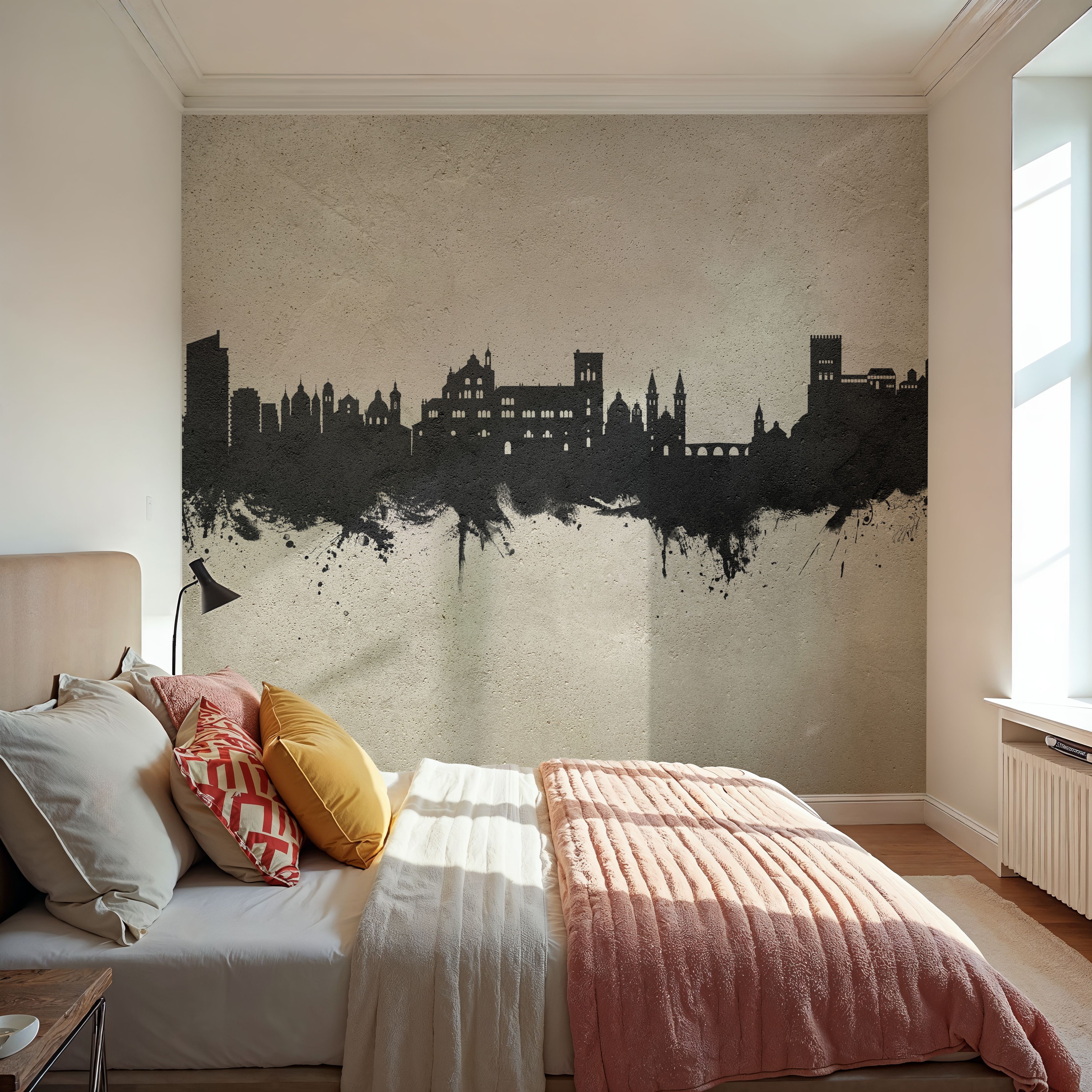 Granada Spain Skyline Concrete