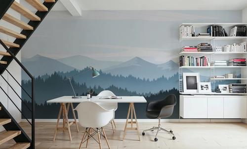 Mountain Blues in Paper