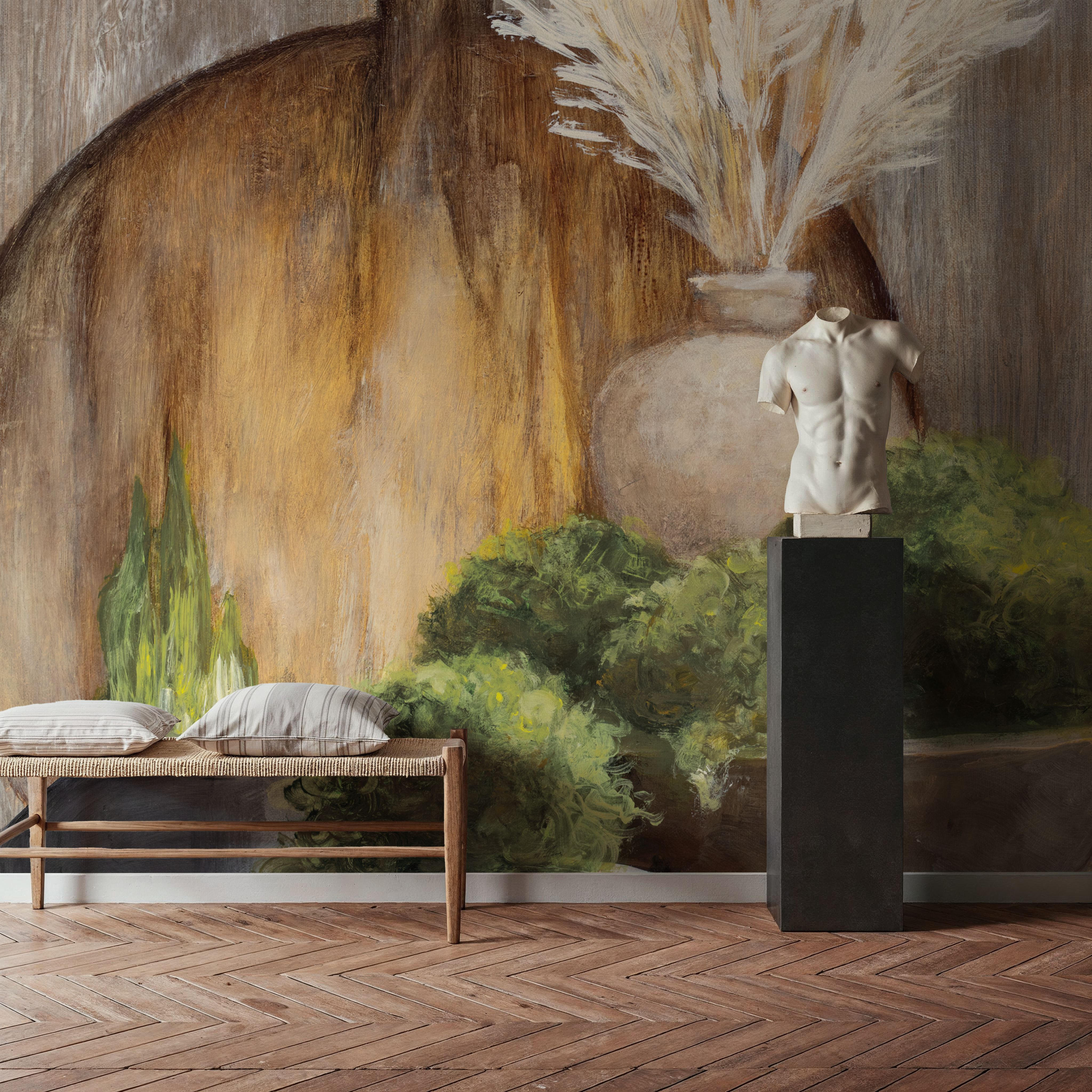 Spring Tableaux II Light Green