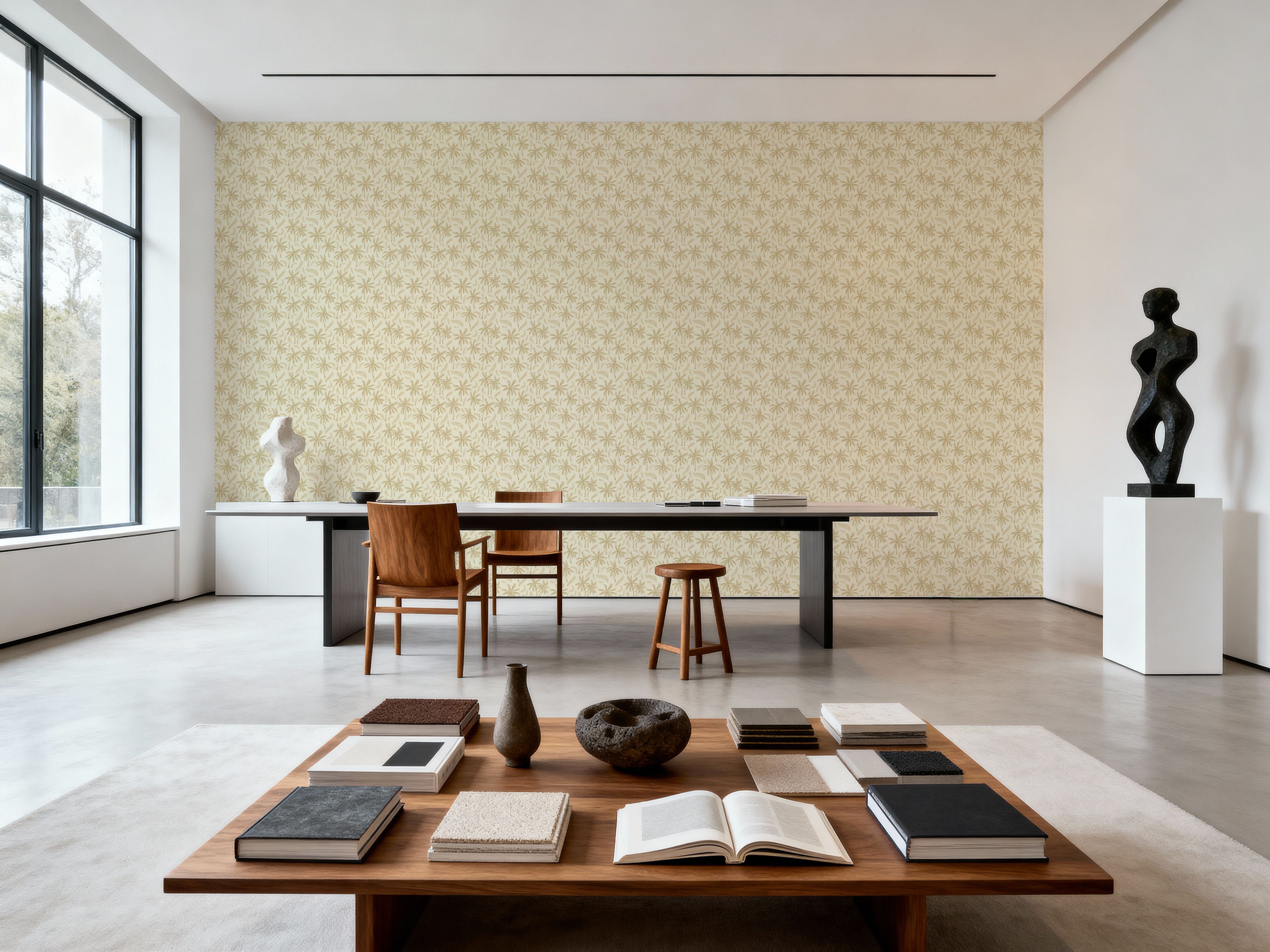 Coastal Palms, Beige