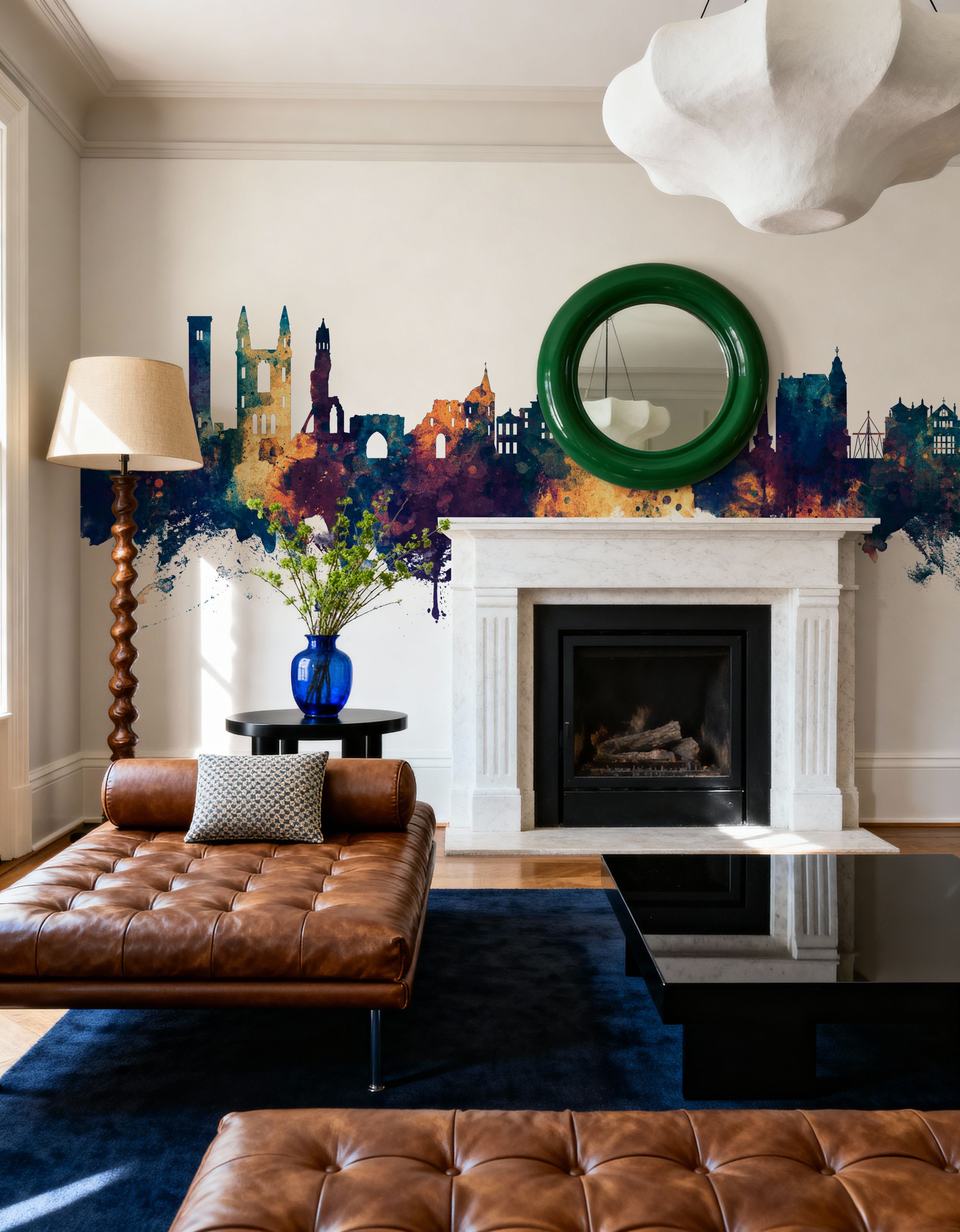 At Andrews Scotland Skyline Blue & Bronze