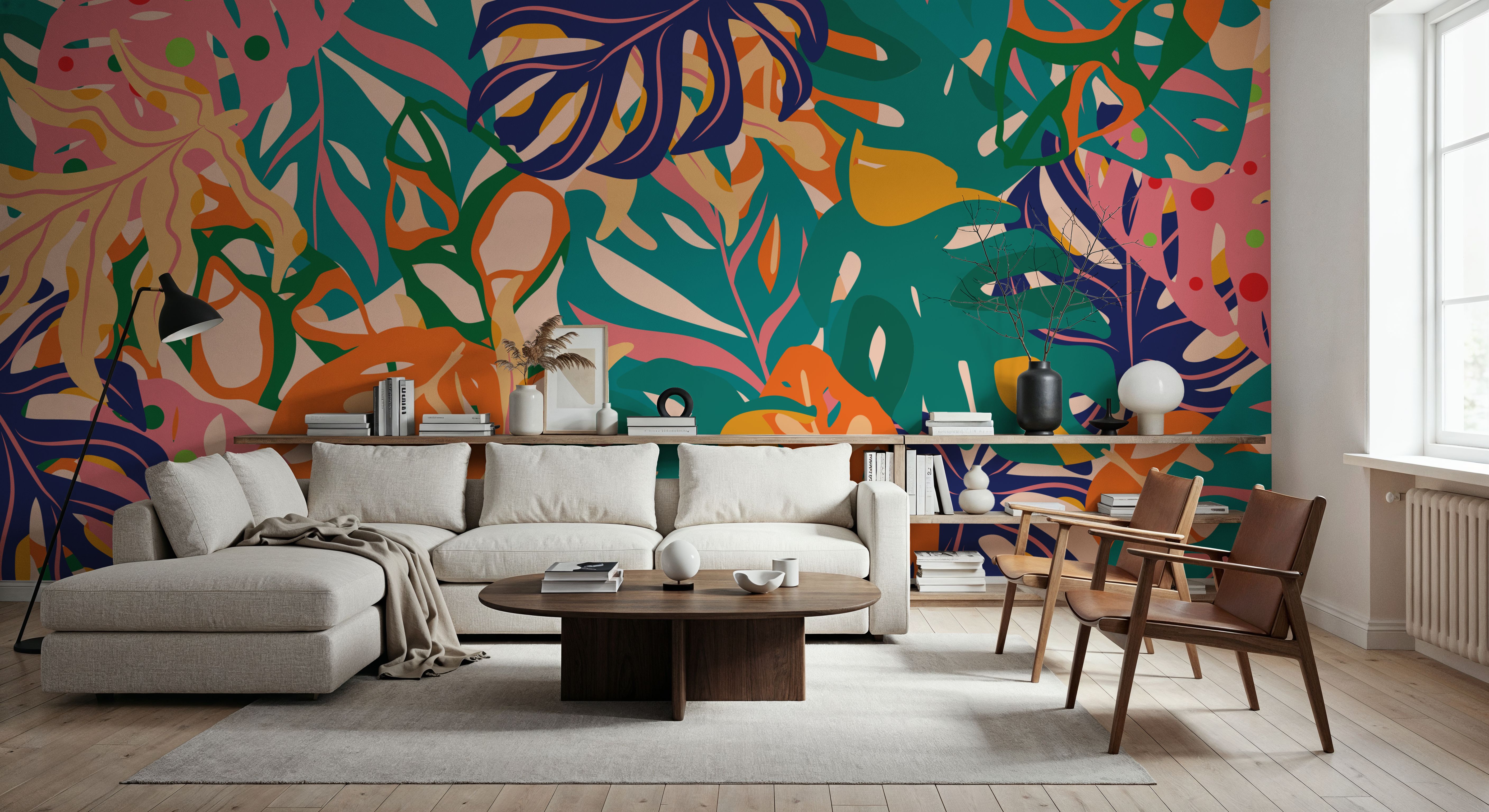 Contoured Monstera