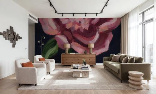 Peony in Black