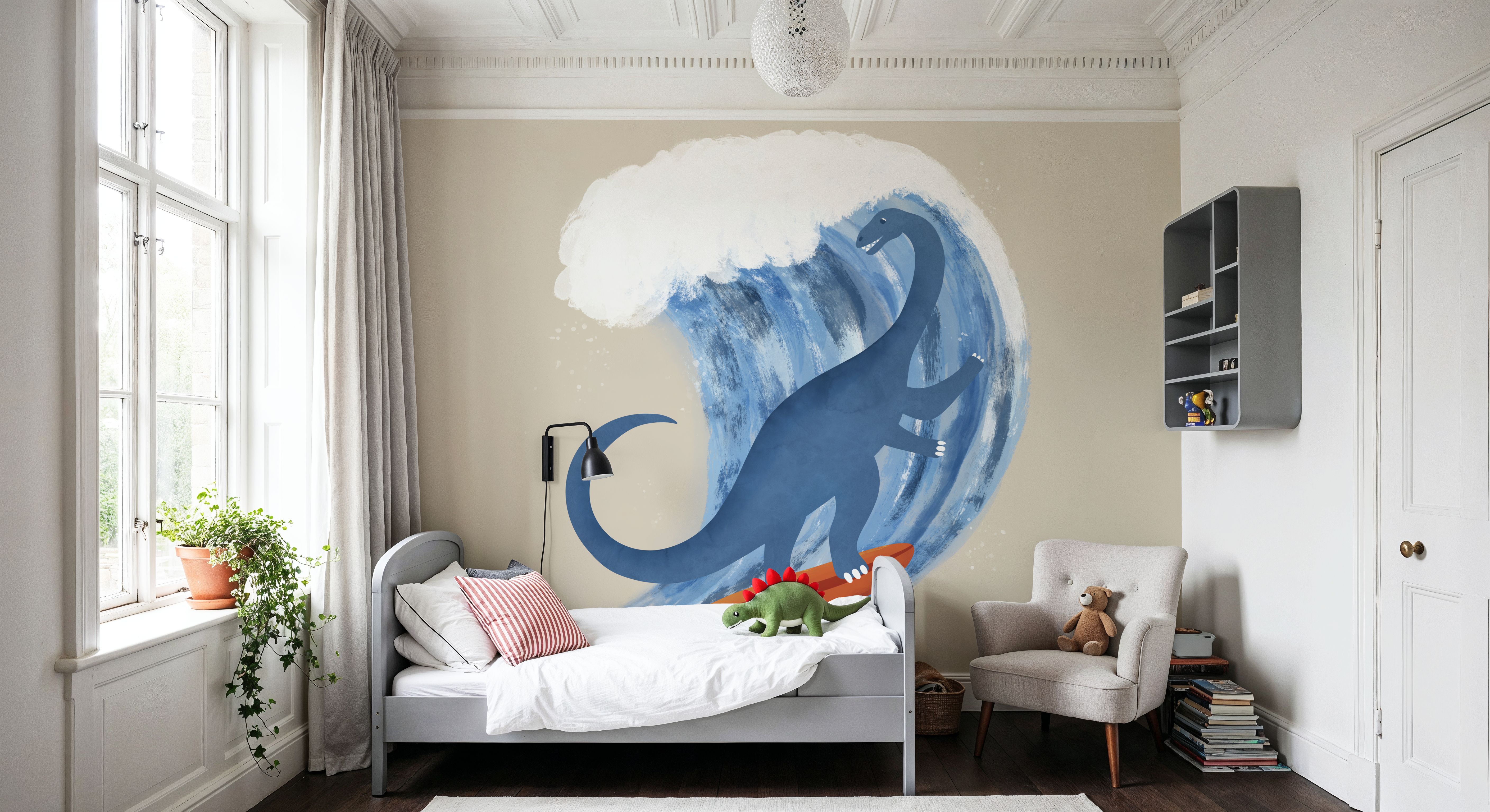 Surfing Brontosaurus