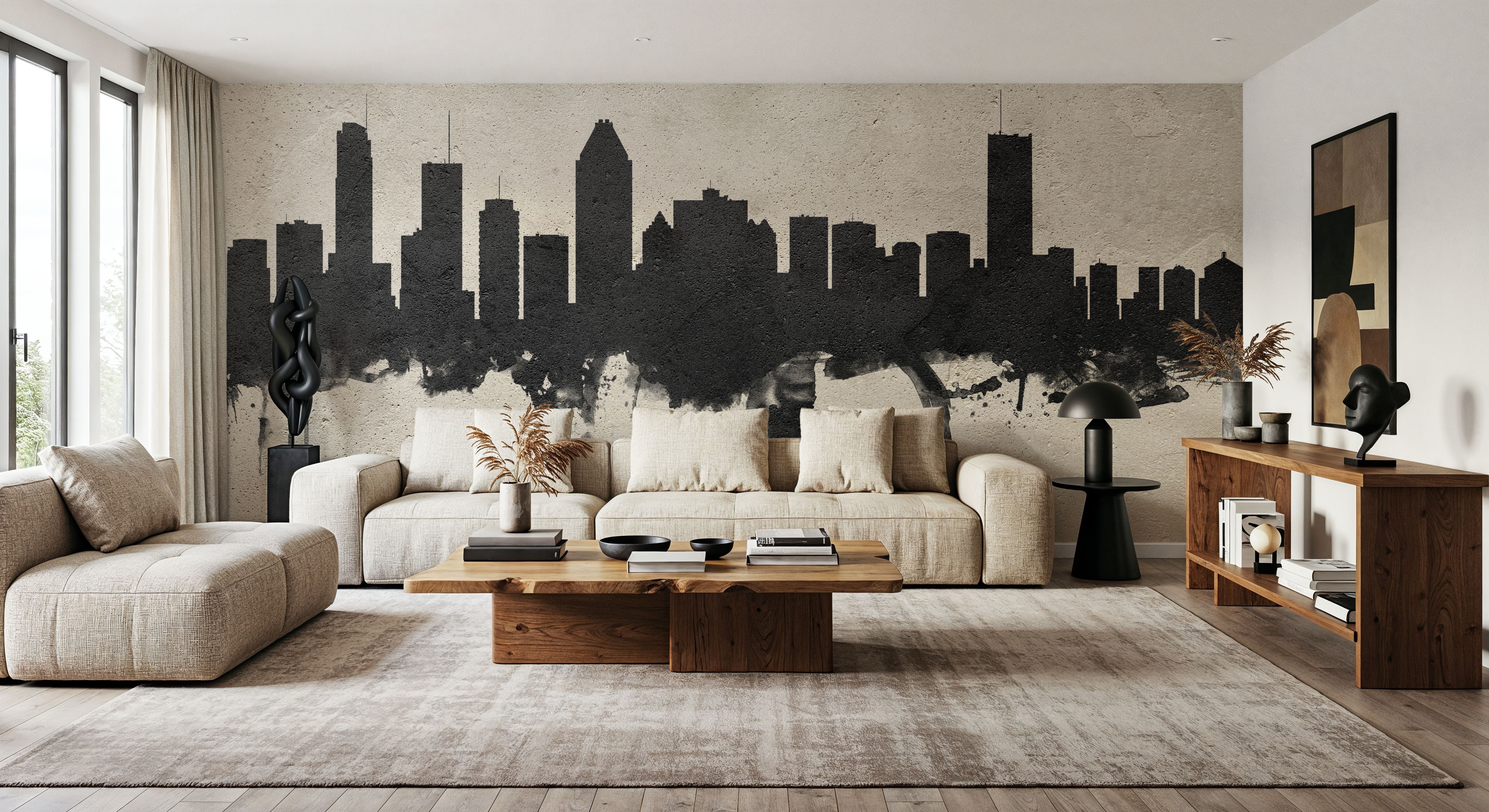 Montreal Canada Skyline Concrete