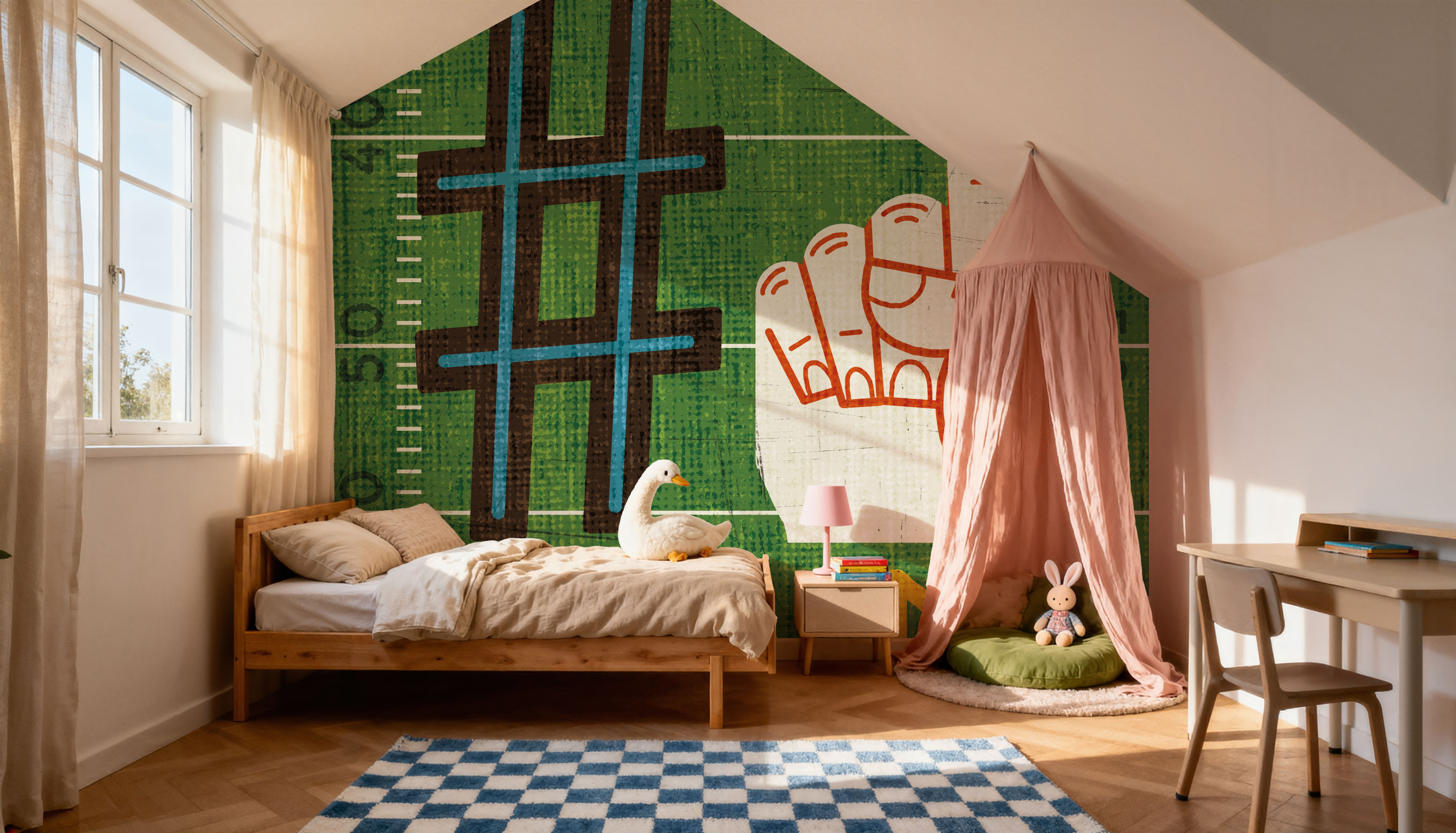 Football IV, Wallpaper