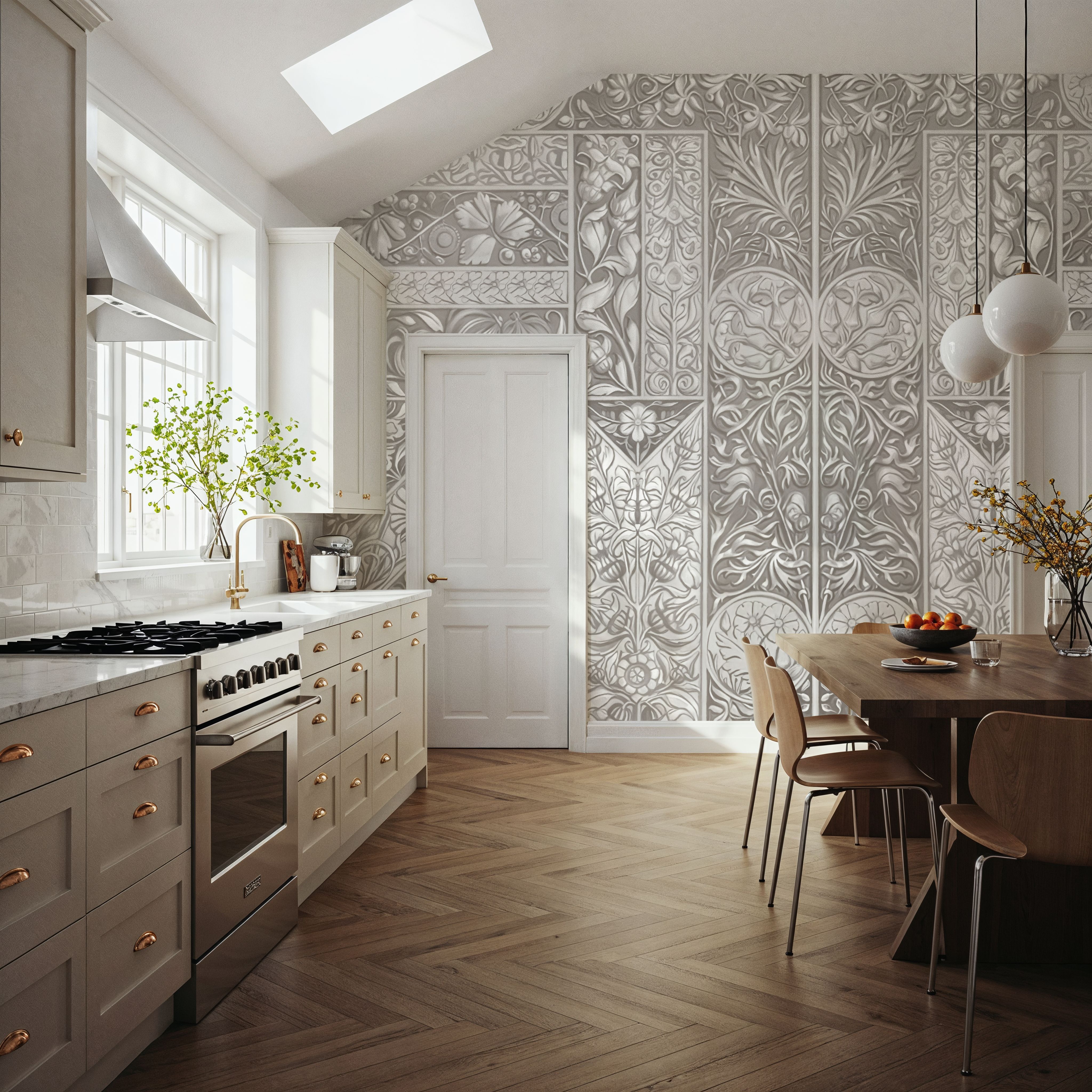 Flower Collection, Ecru