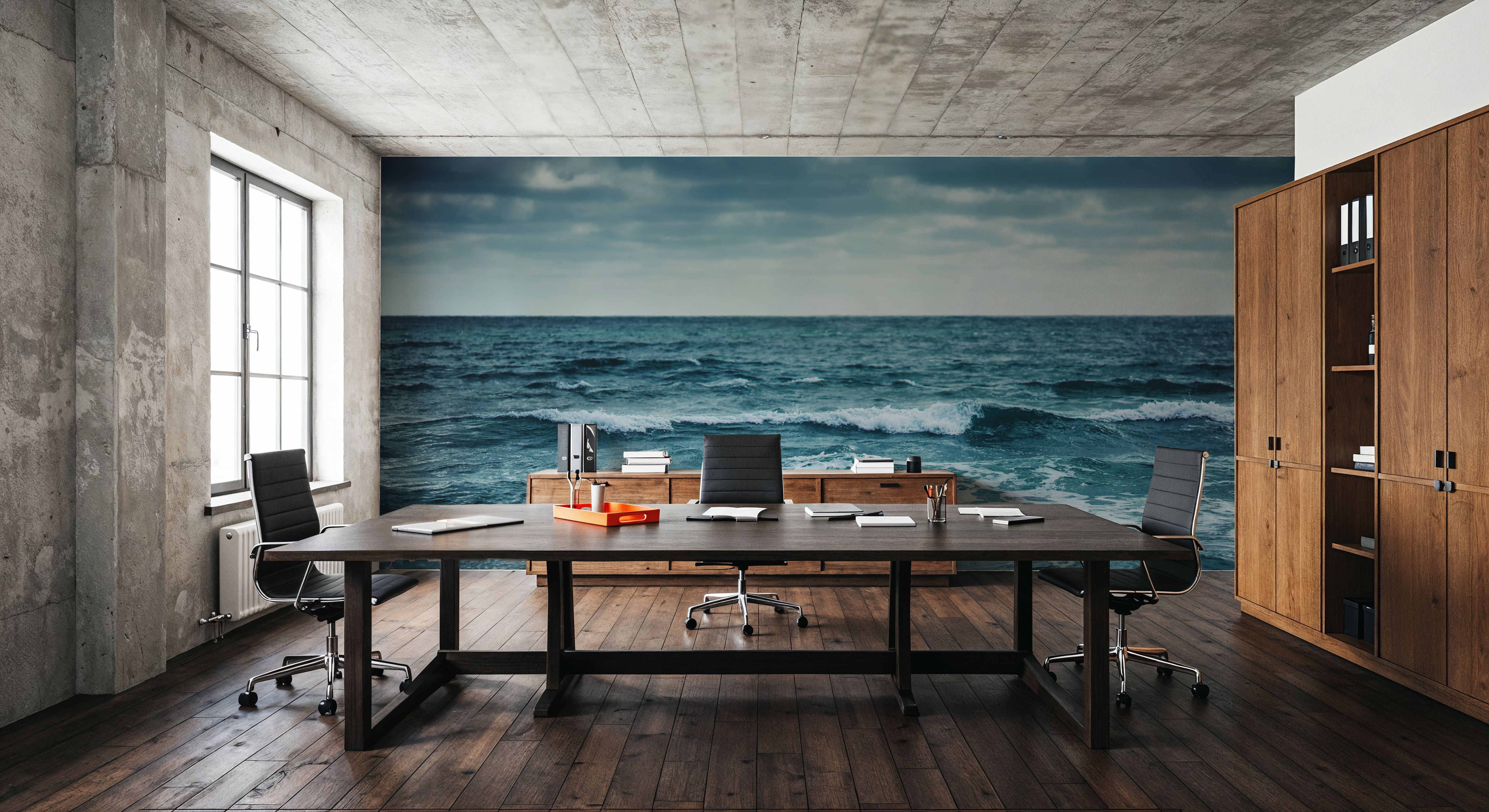 Roaring Seascape, Wallpaper