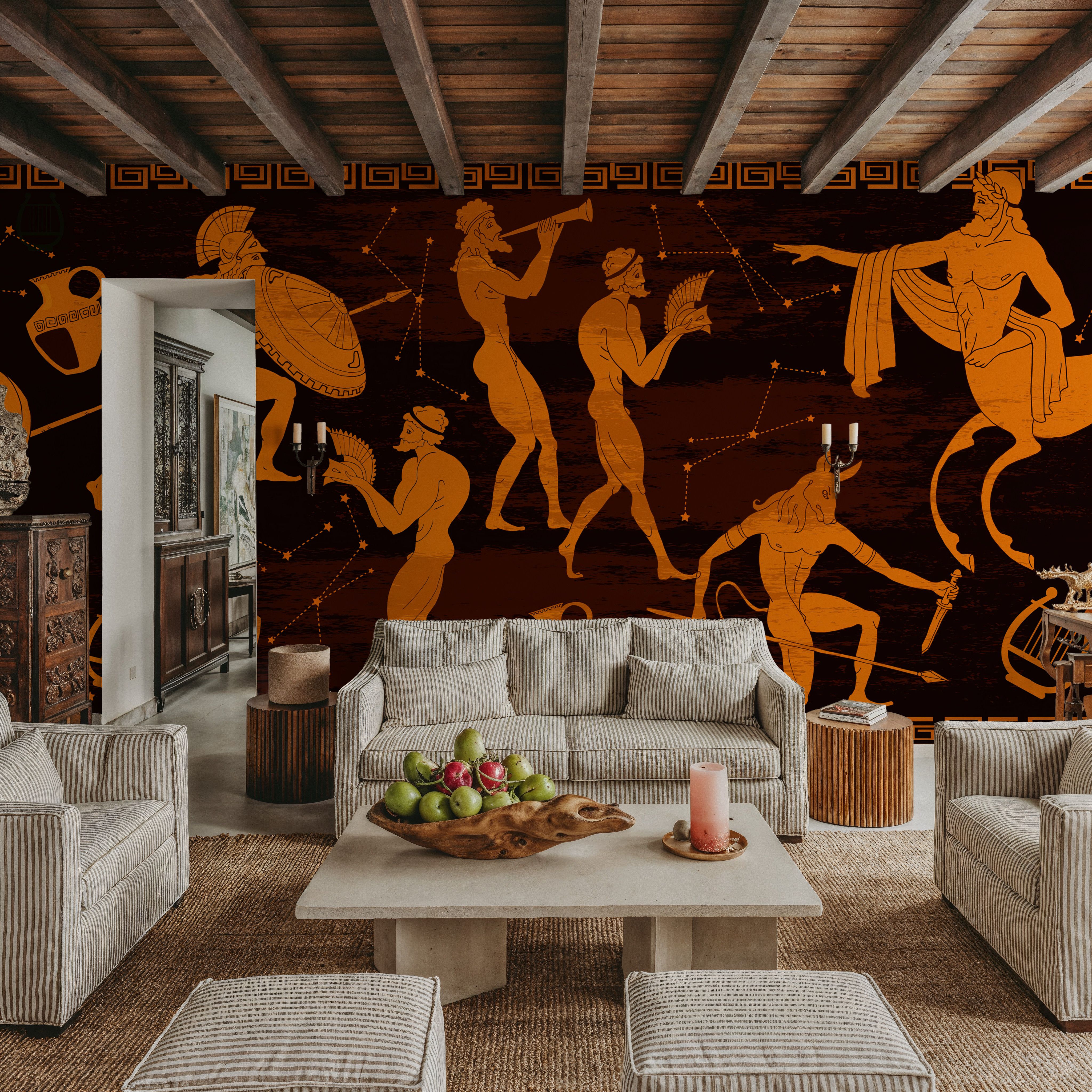 Ancient Greek Mythology Scene