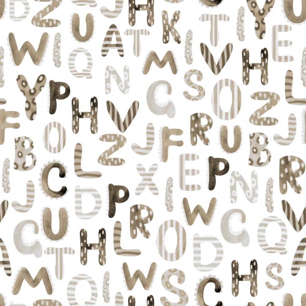 Happy Alphabet, Beige