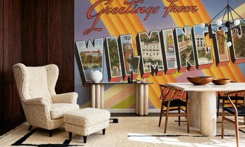 Greetings from Wilmington - Screenprint Postcard